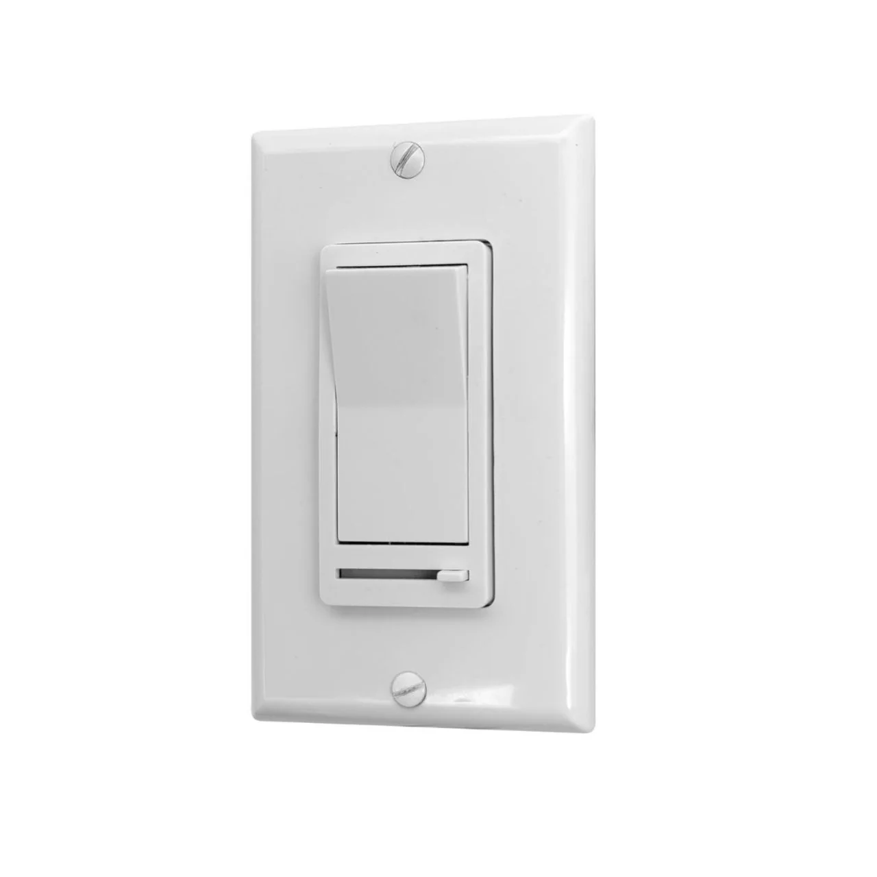 LED 0-10V Wall Dimmer - Decor Slide - 600W Max - White Finish - SWITCH ONLY - Image 2