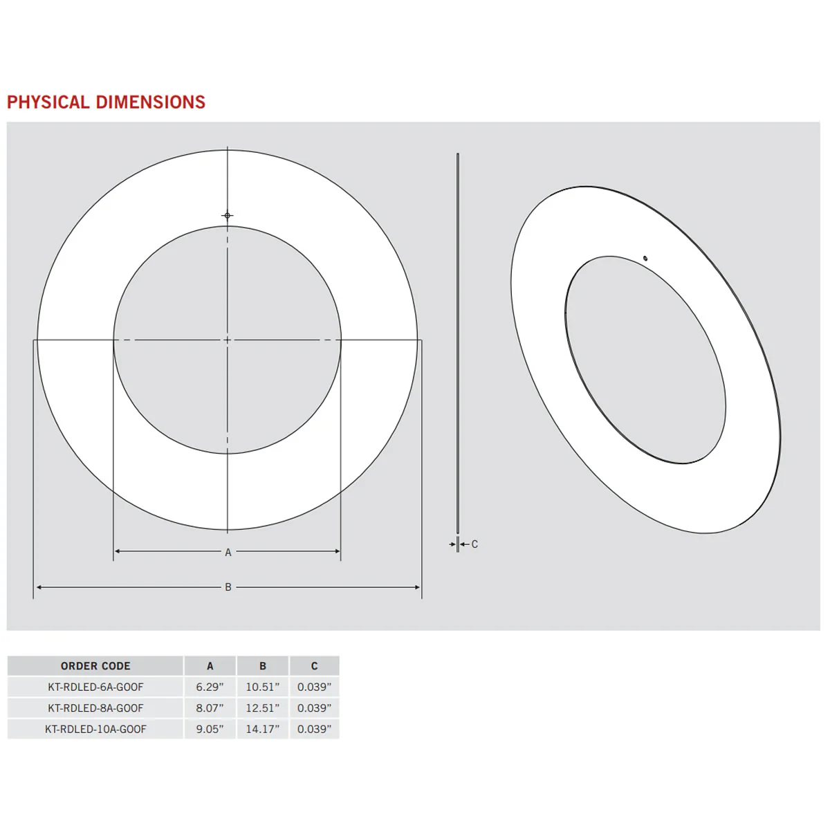 10in. Goof Ring for Recessed Downlights - Keystone - Image 2