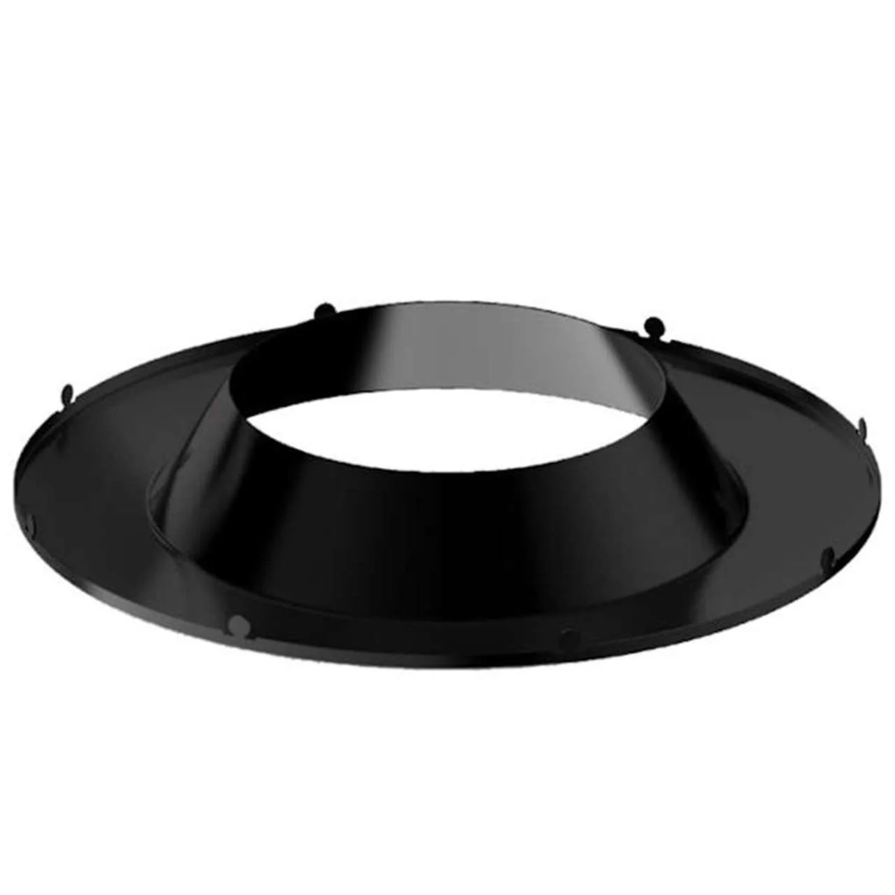 10in. Interchangeable Trim for Remote Driver Downlights - Matte Black - Keystone - Image 2