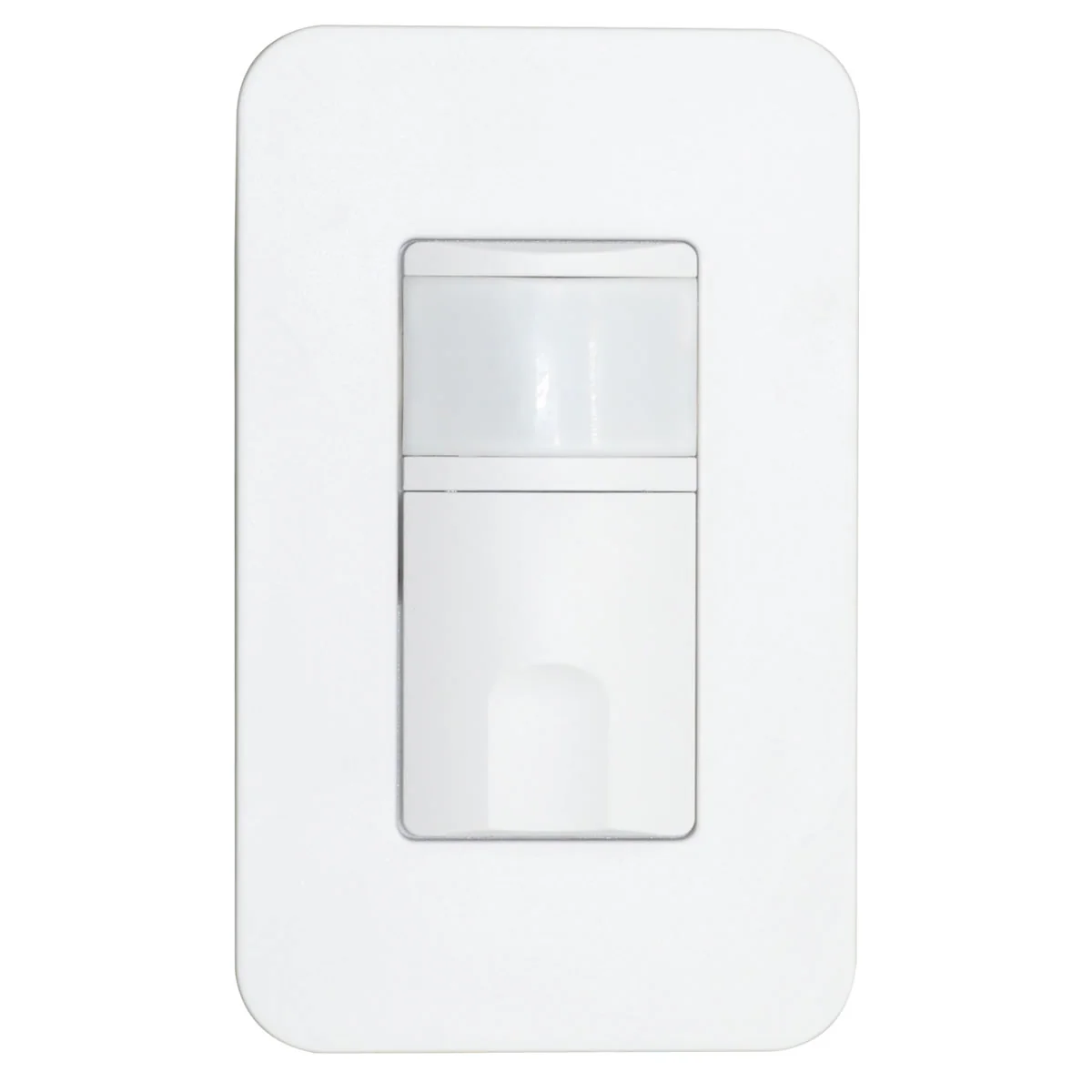 Wall Occupancy Sensor Switch - 120-277V - With Wall Plate - White - Image 2