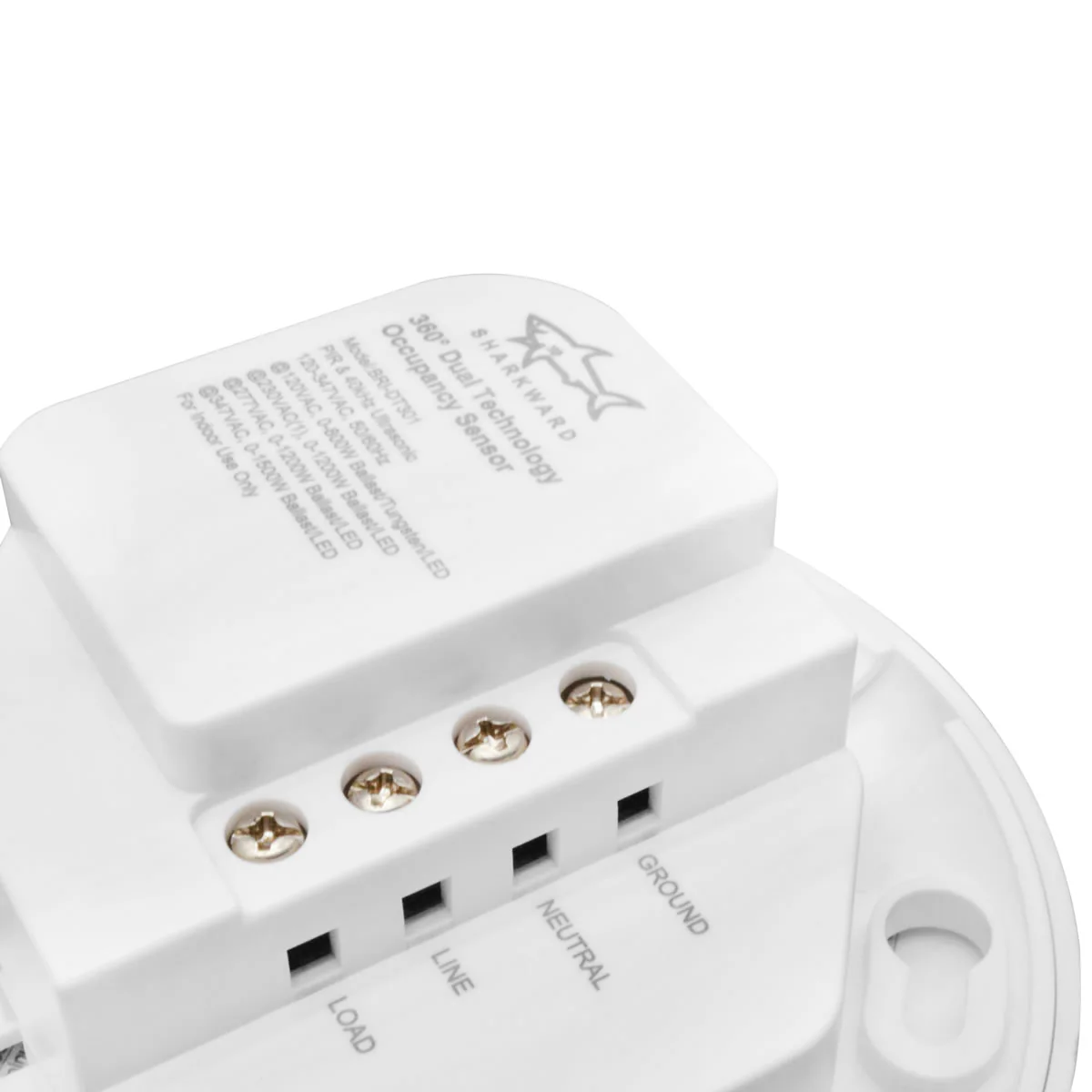 Ceiling Mount PIR & Ultrasonic Motion Sensor - 120-347V - White - Image 6