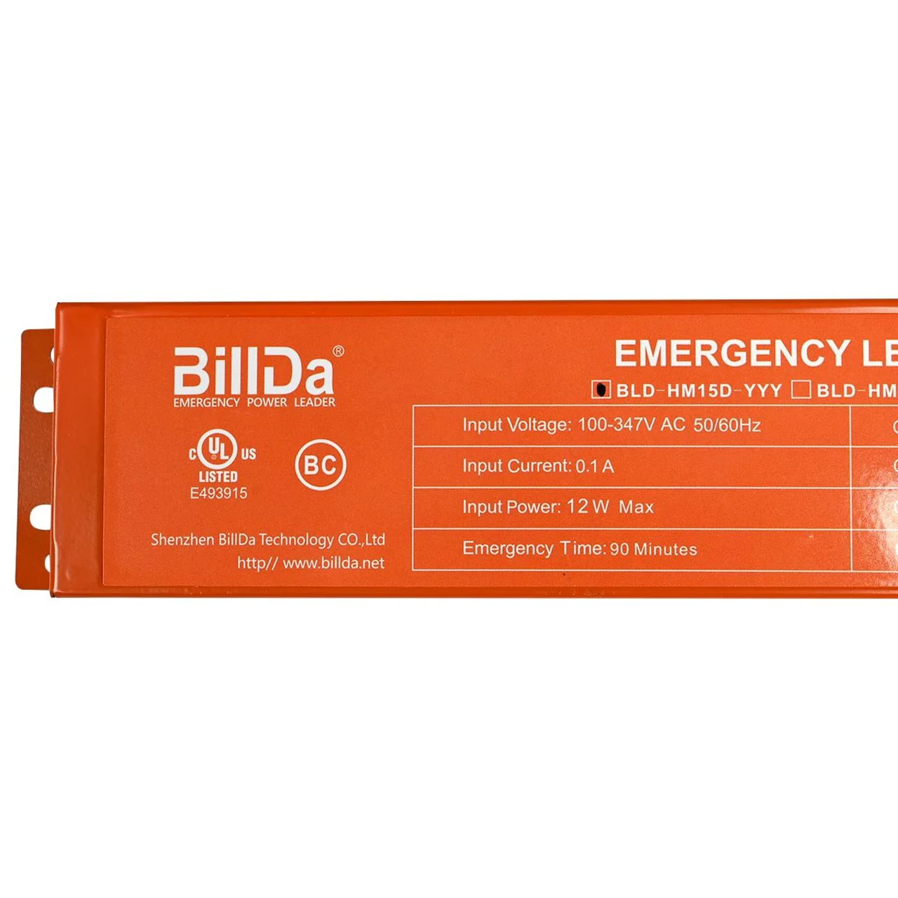 15W Emergency LED Driver – 90-Minute Backup | UL Listed | 100–347V - Image 5
