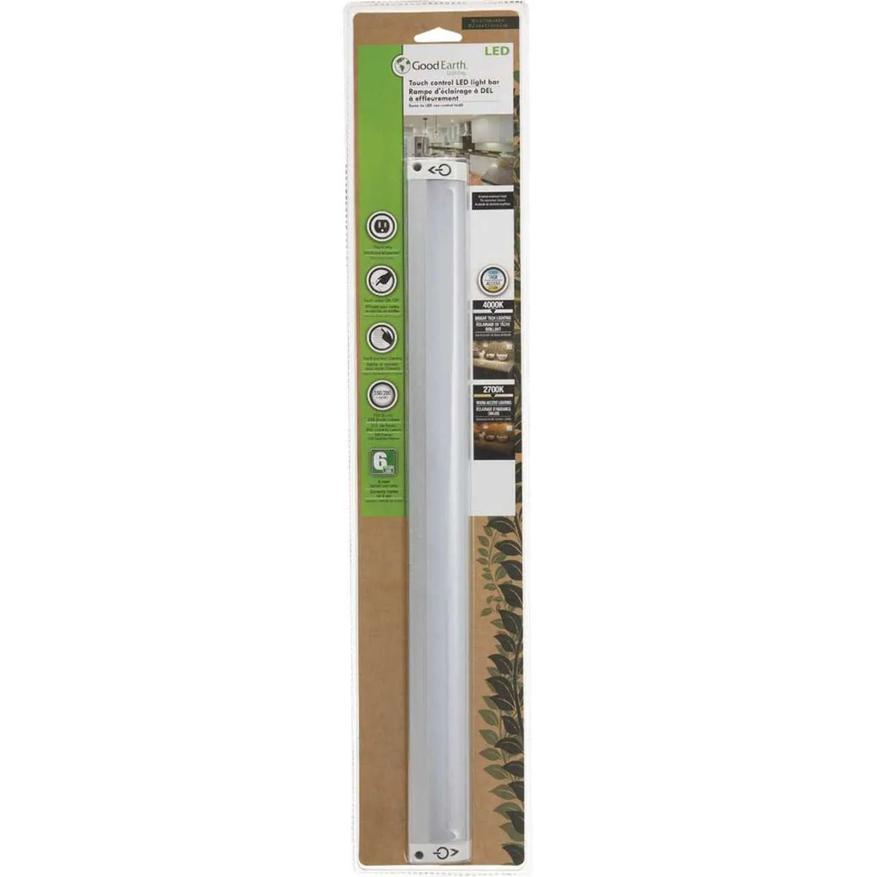 18in. LED Touch Control Under Cabinet Light - 13.8W - Good Earth - Image 4
