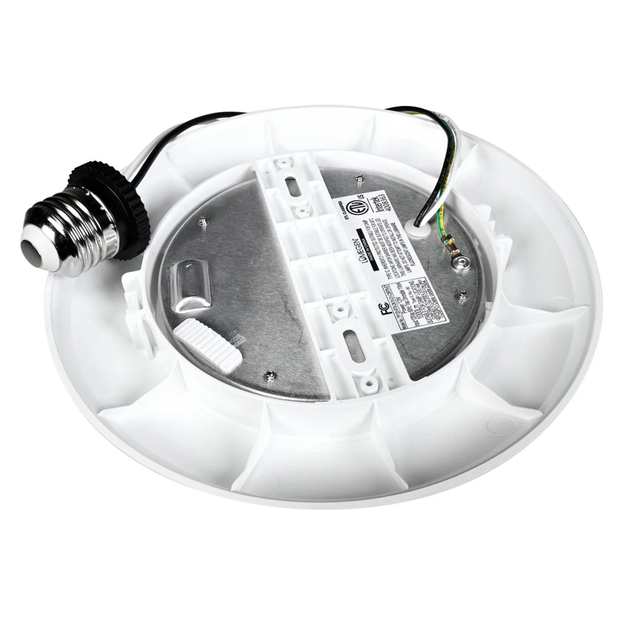 2-Pack - 6in. LED Color Tunable Disc Downlight - 10W - 1000 Lumens - 27K/30K/40K/50K/60K - Image 4