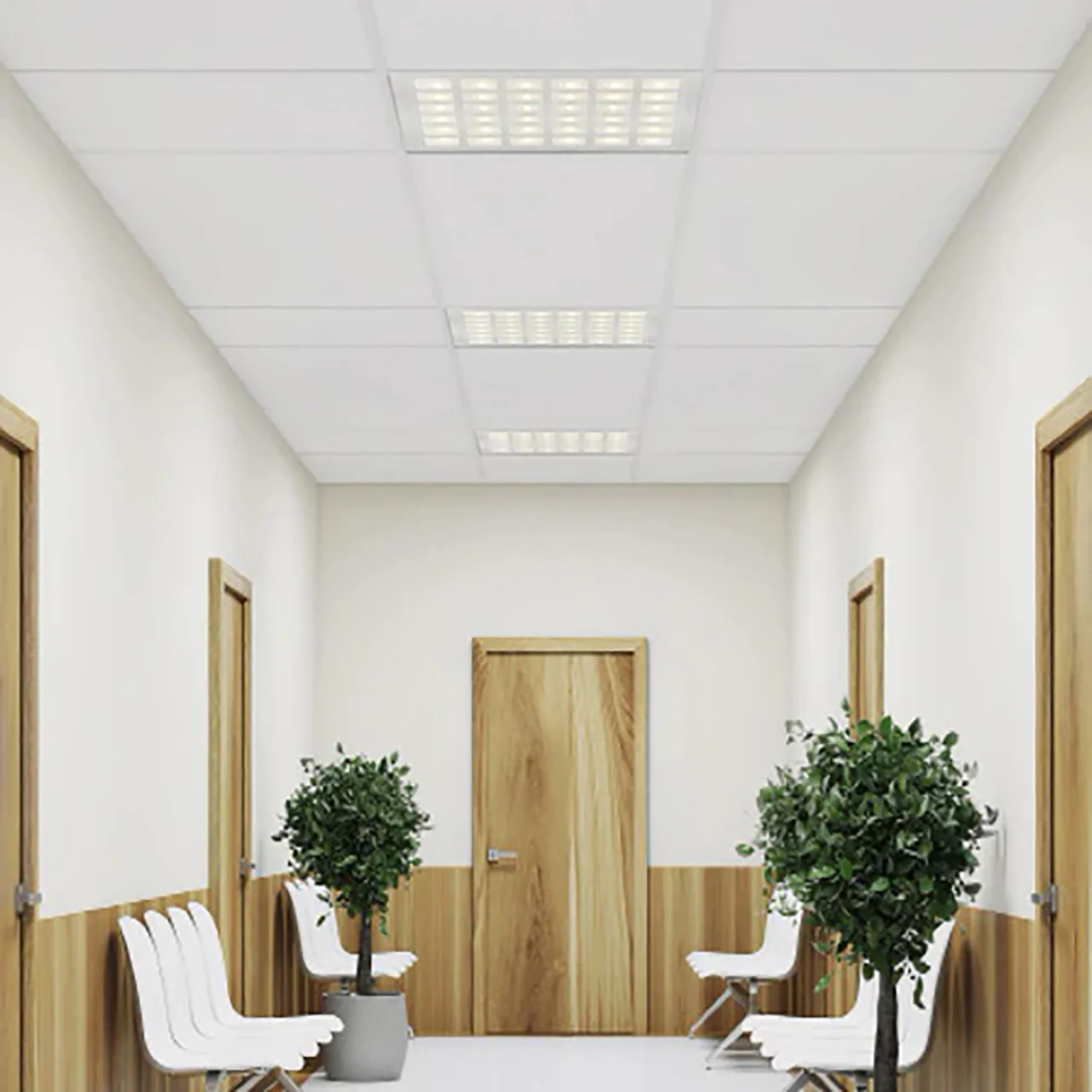 Case of 6 - 2ft x 2ft LED Designer Pixel Flat Panel - 40W - Dimmable - 5000 Lumens - Beyond LED Technology - Image 4