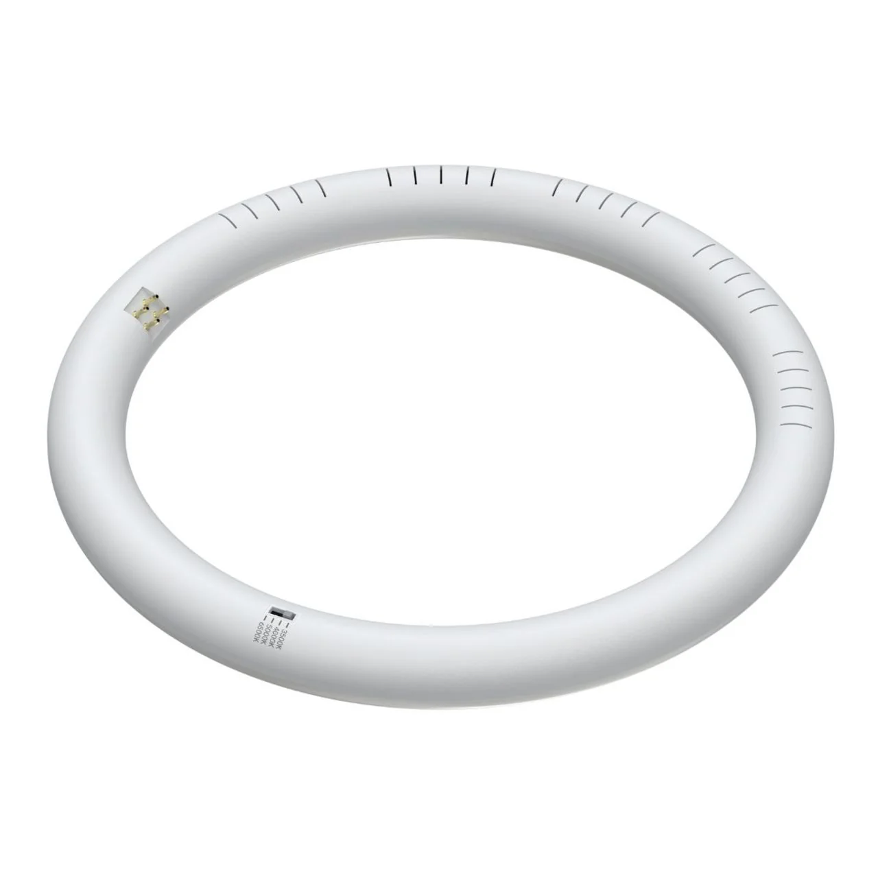 2-Pack - 12in. LED T9 Circline Tube Lamp - Universal Type A+B - 16W - 1700 Lumens - Color Selectable - LumeGen - Image 3