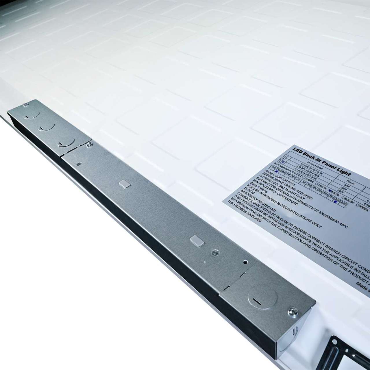 Case of 4 - 2x4 LED Flat Panel Light - 50W - 35K/40K/50K - LumeGen - Image 7