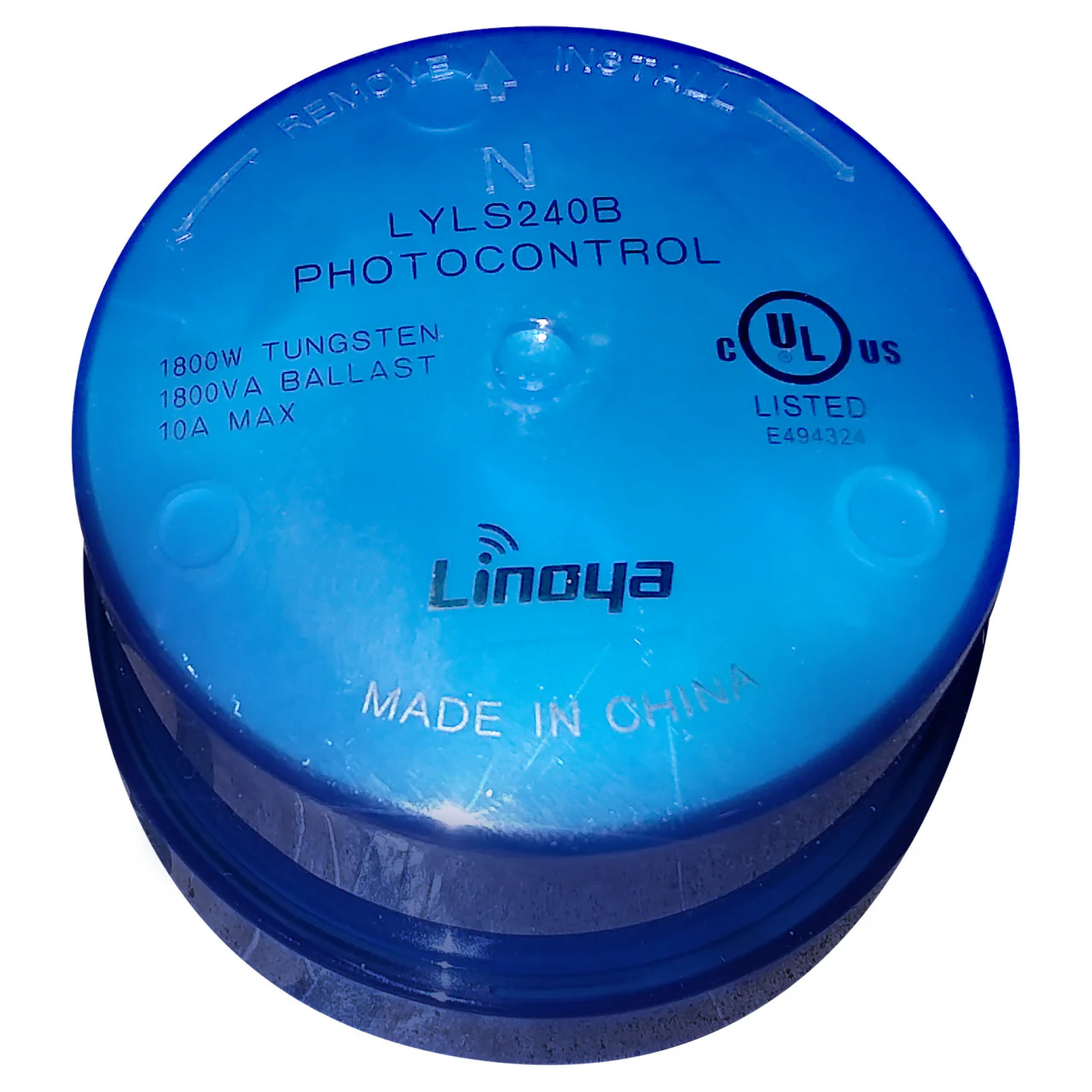 3-Pin Photocell - Twist Lock - Built in Time Delay - 120-277V - Image 2
