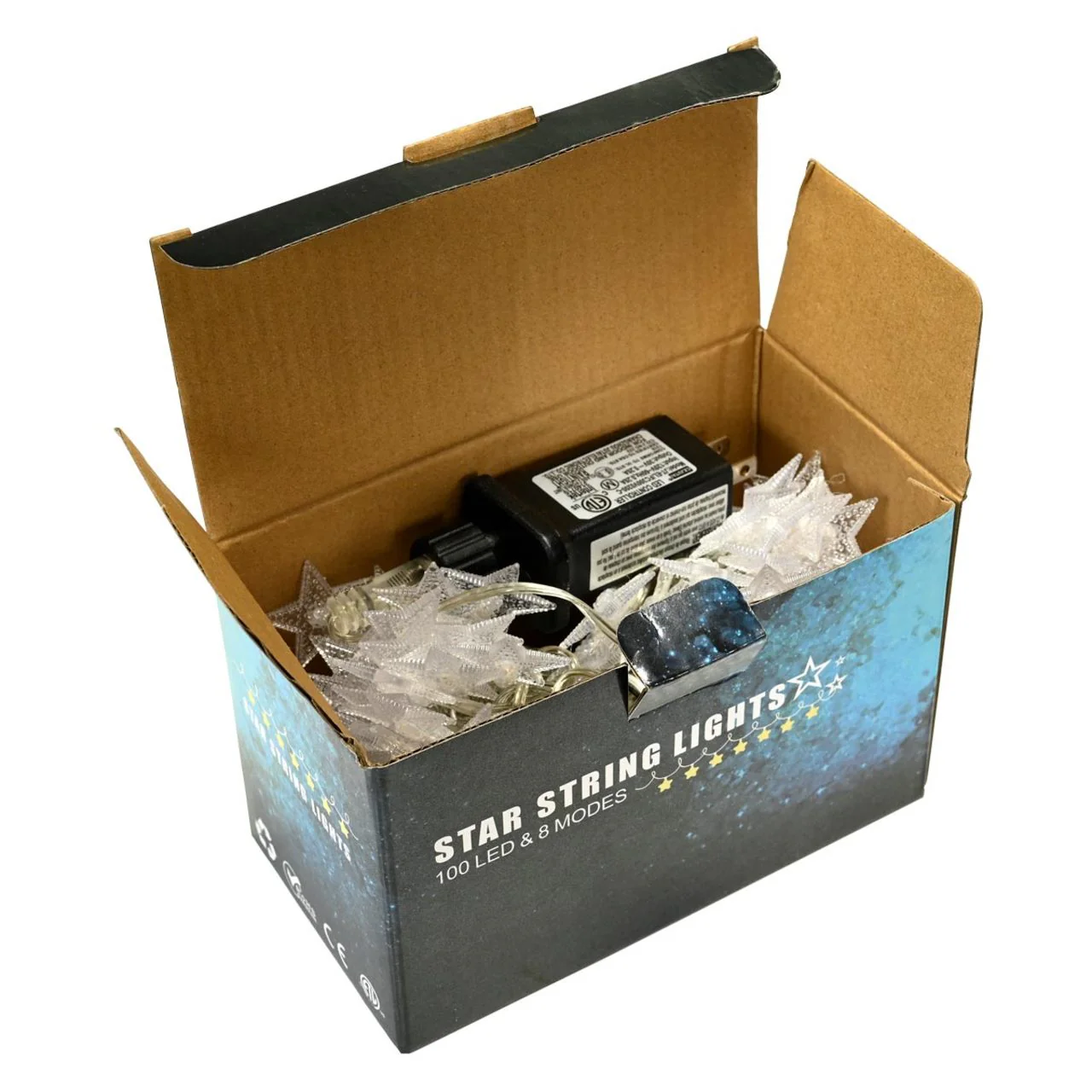 32ft. LED Star String Lights with 8 Light Modes - IP65 Waterproof Rated - Image 11