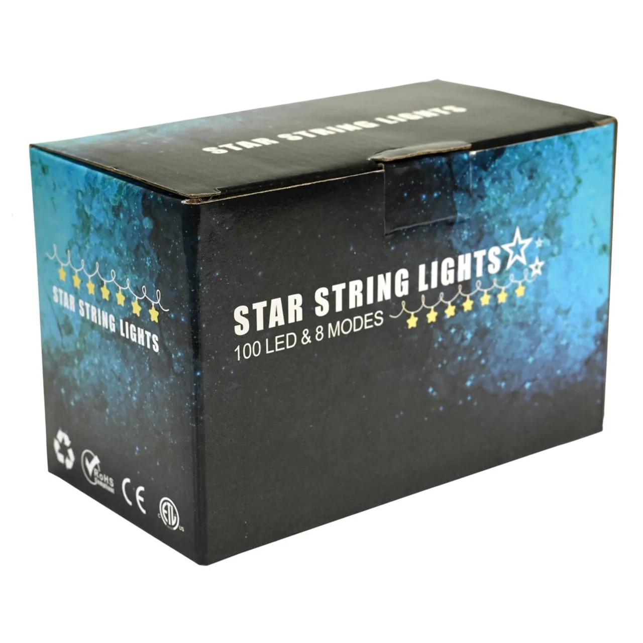 32ft. LED Star String Lights with 8 Light Modes - IP65 Waterproof Rated - Image 12