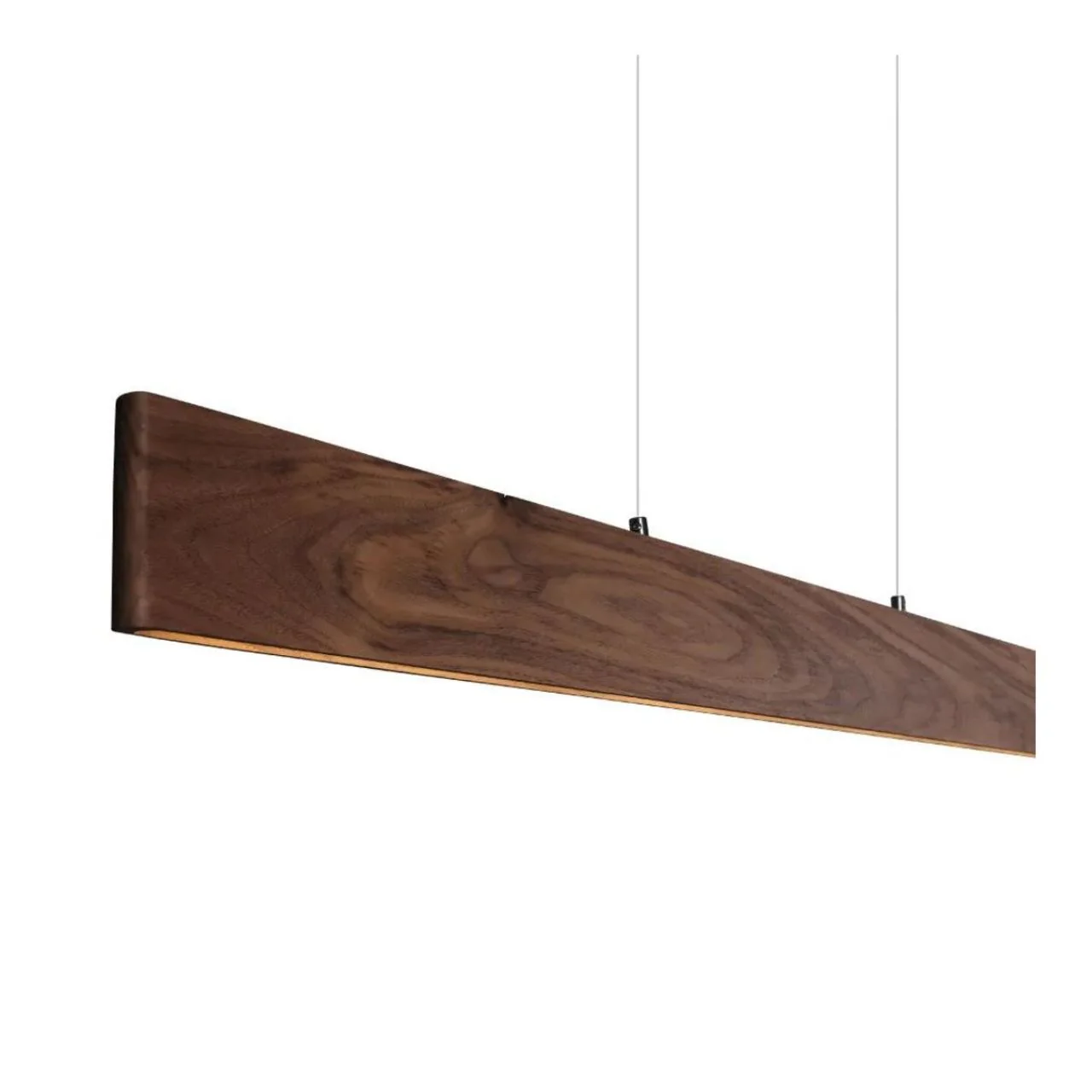 39in. Artisan Wood Collection Linear Pendant - 20W - 1795 Lumens - 3000K - Euri Lighting - Image 3