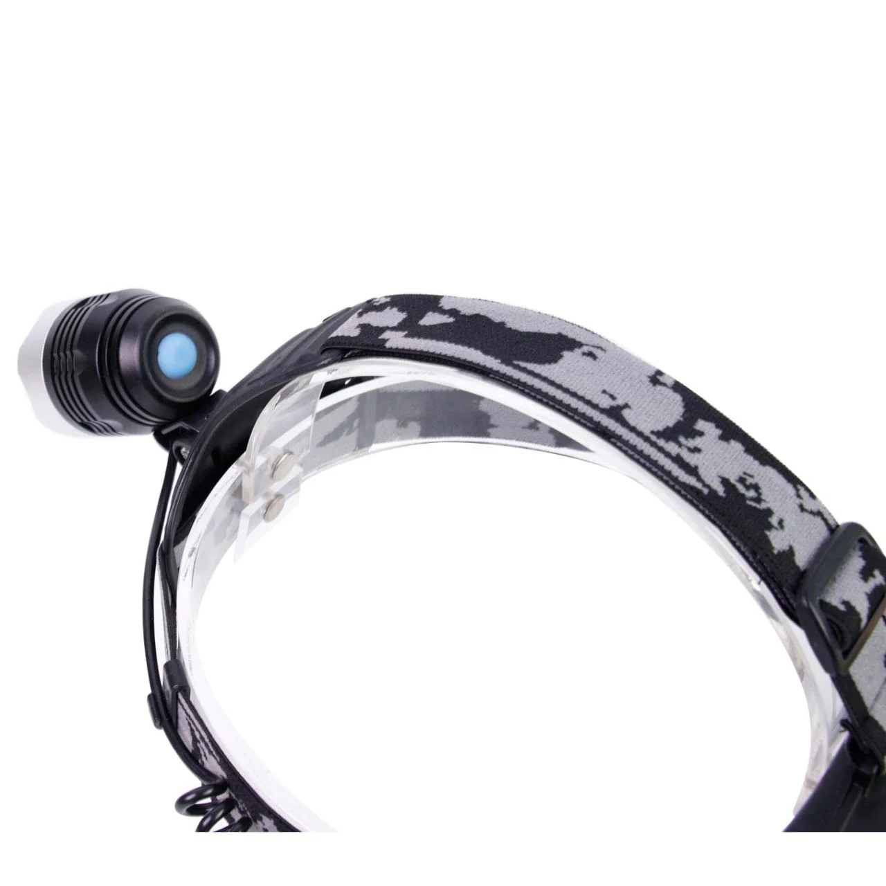 Rugged Blue 3W LED Rechargeable SOS Headlamp - 180 Lumens - Image 5