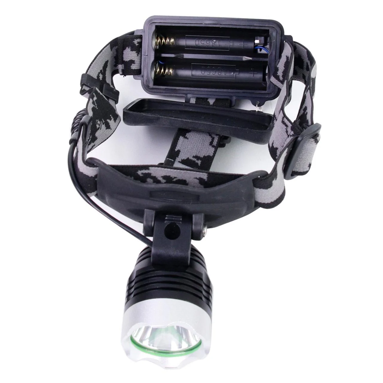 Rugged Blue 3W LED Rechargeable SOS Headlamp - 180 Lumens - Image 6