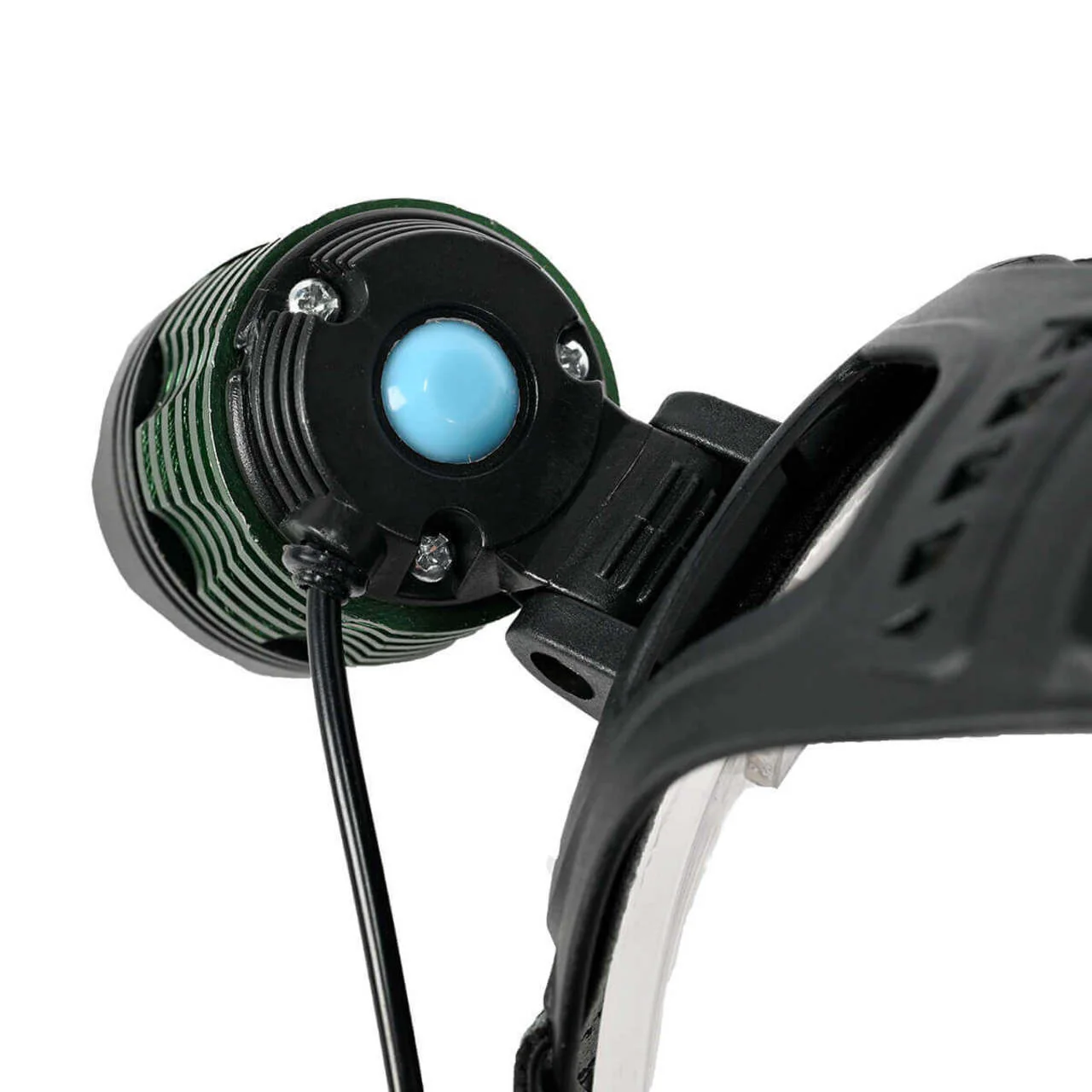 Rugged Blue LED Rechargeable Headlamp - 3W, 180 Lumens - Image 3