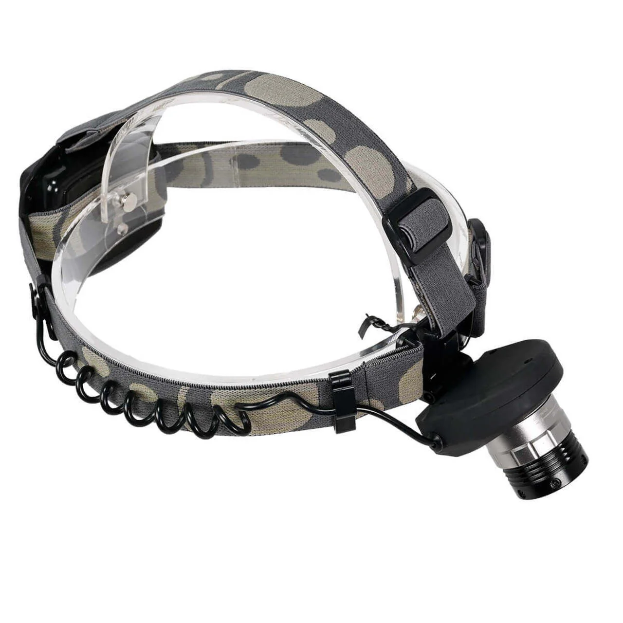 Rugged Blue 3W LED Military Zoomable Headlamp - 60 Lumens - Image 5