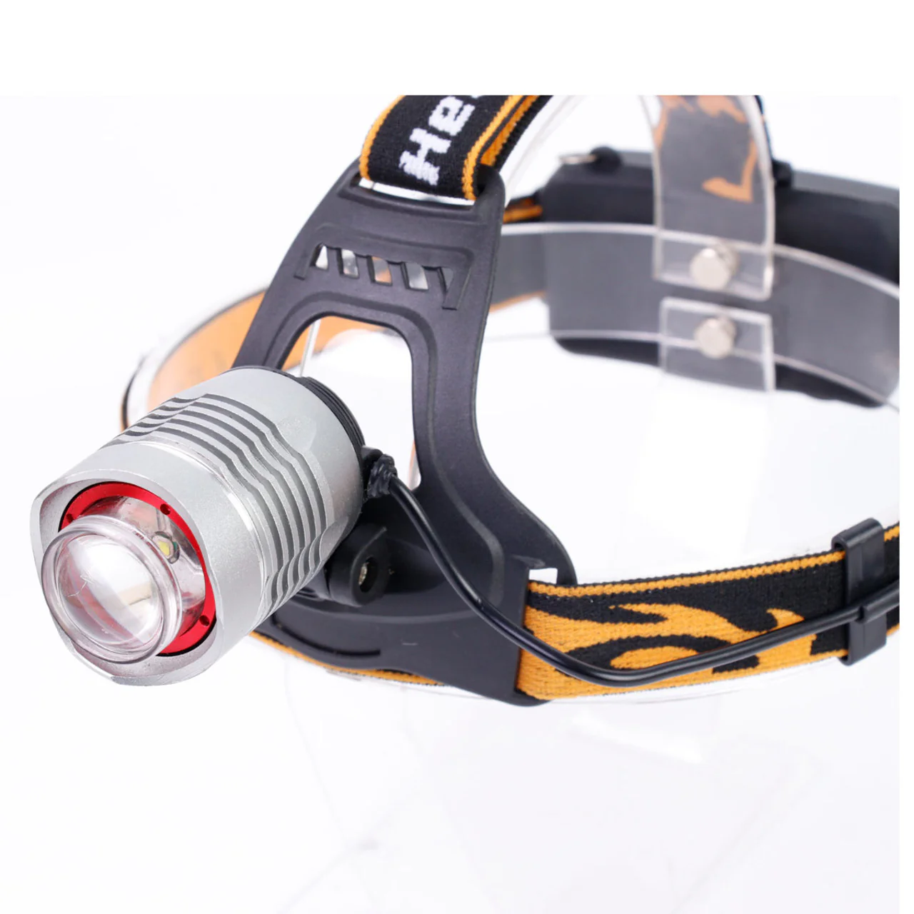 Rugged Blue 3W LED Rechargeable Headlamp - 180 Lumens - Image 5