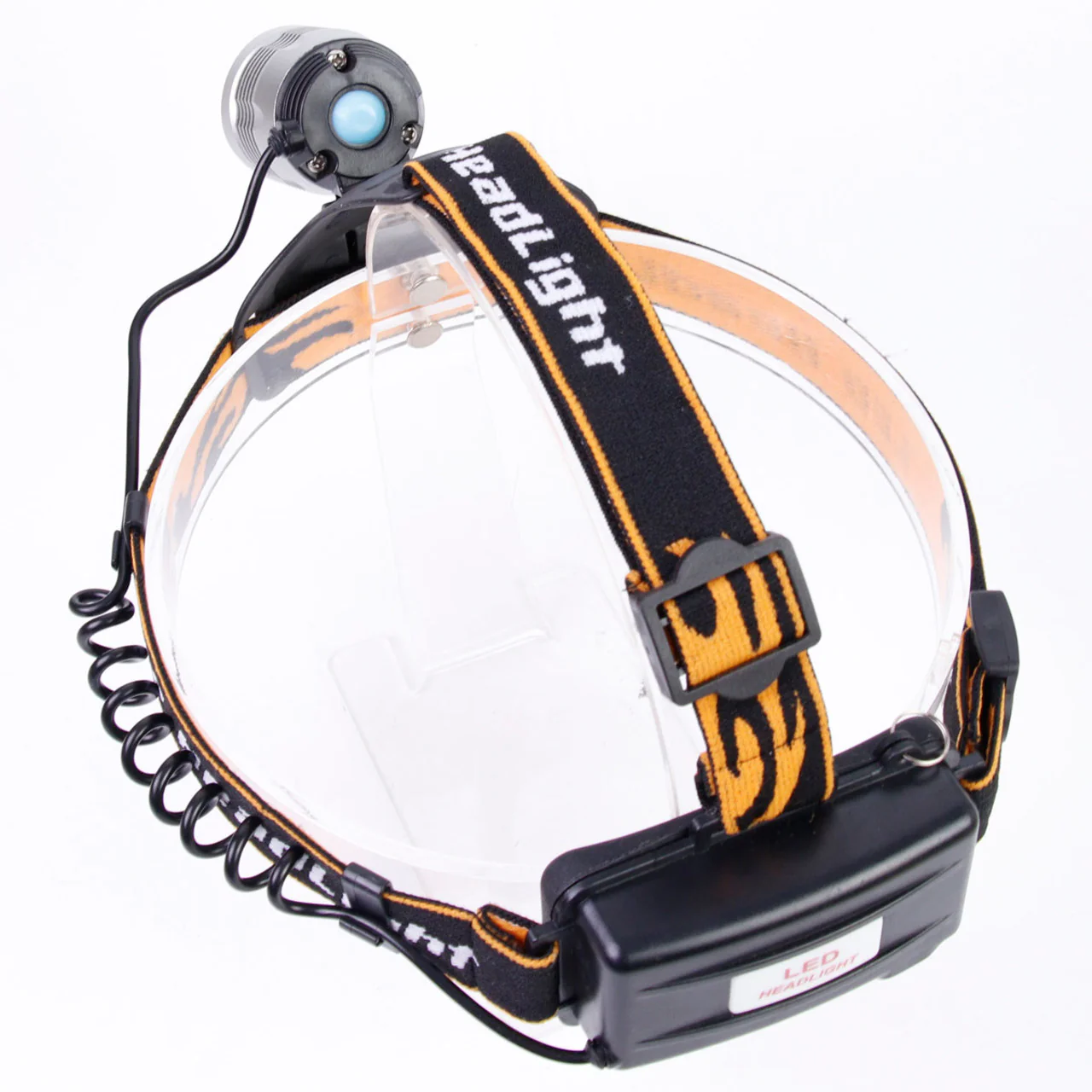 Rugged Blue 3W LED Rechargeable Headlamp - 180 Lumens - Image 7
