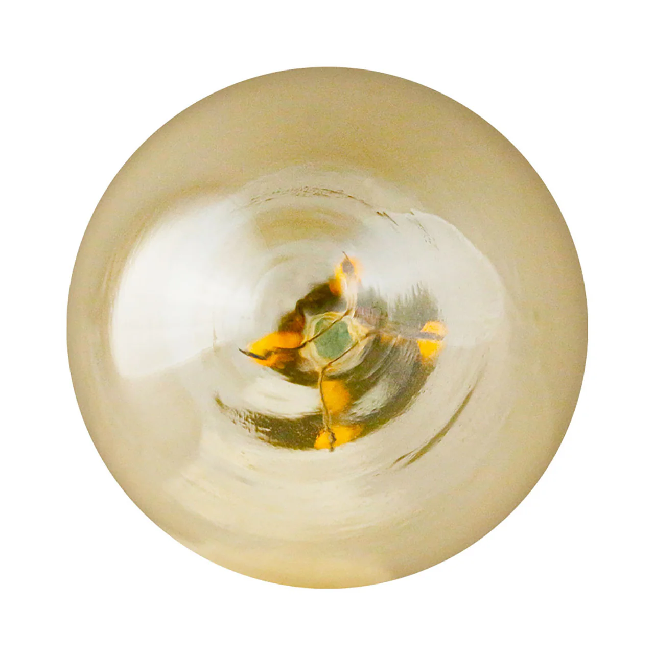 4-Pack LED B10 Amber Filament - 4.5 Watt - Dimmable - 40W Equiv - 350 Lumens - 2200K - Euri Lighting - Image 4
