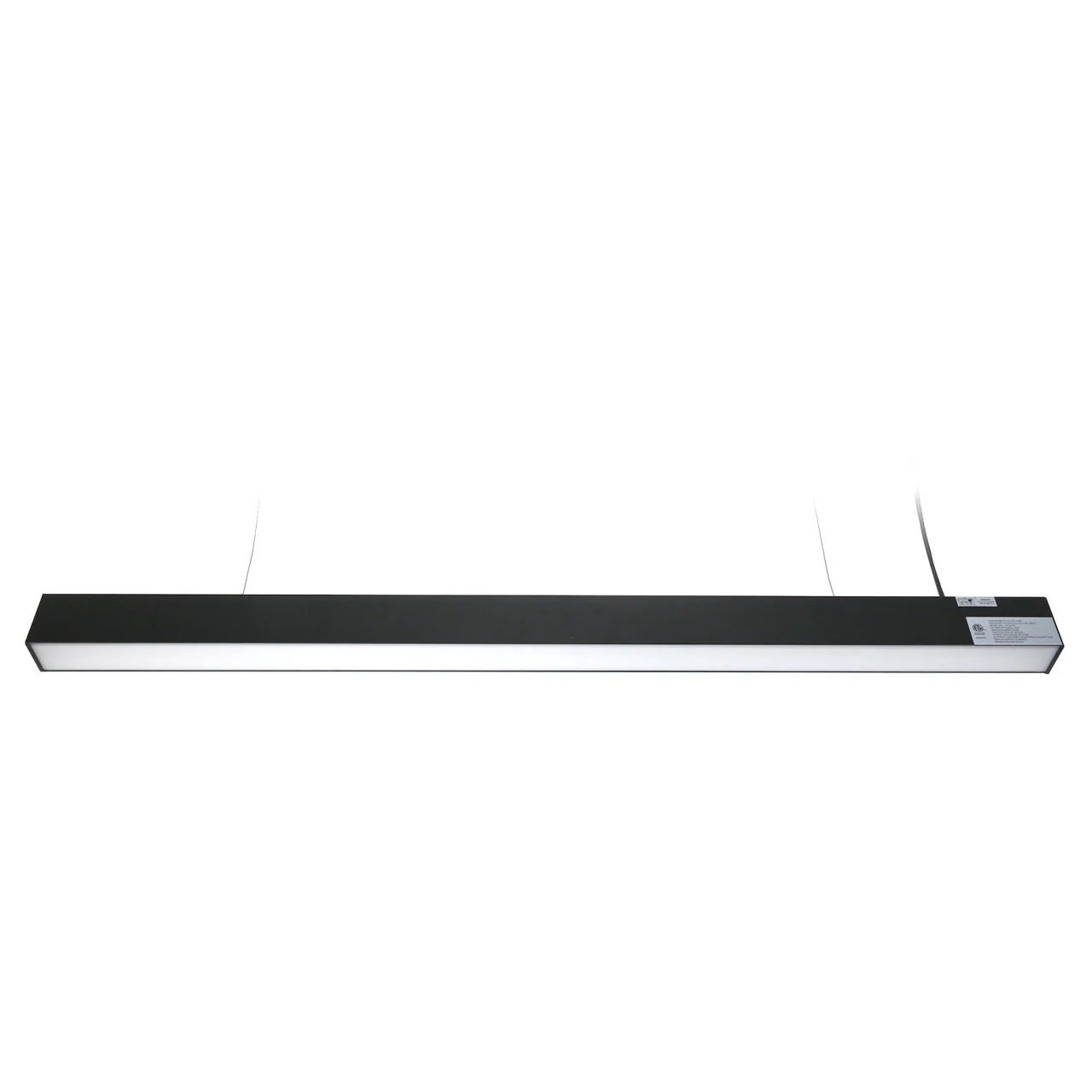 4ft. LED Color Tunable Linear Light - 40W - 4400 Lumens - 3000K/4000K/5000K - Black Finish - Jen Lighting - Image 5