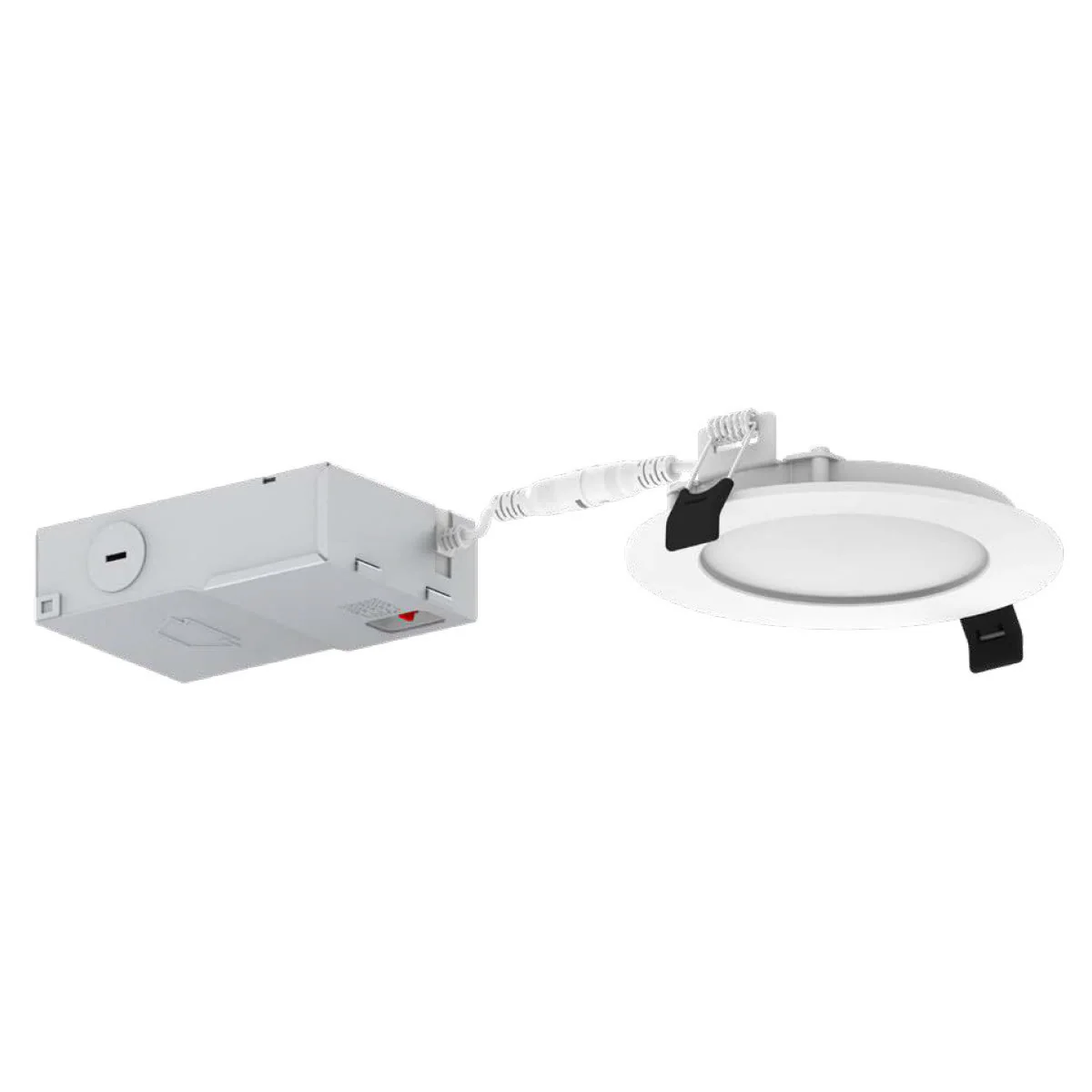 4in. LED Color Tunable Slim Wafer Downlight - 9W - 2700K/3000K/3500K/4000K/5000K - Keystone - Image 2