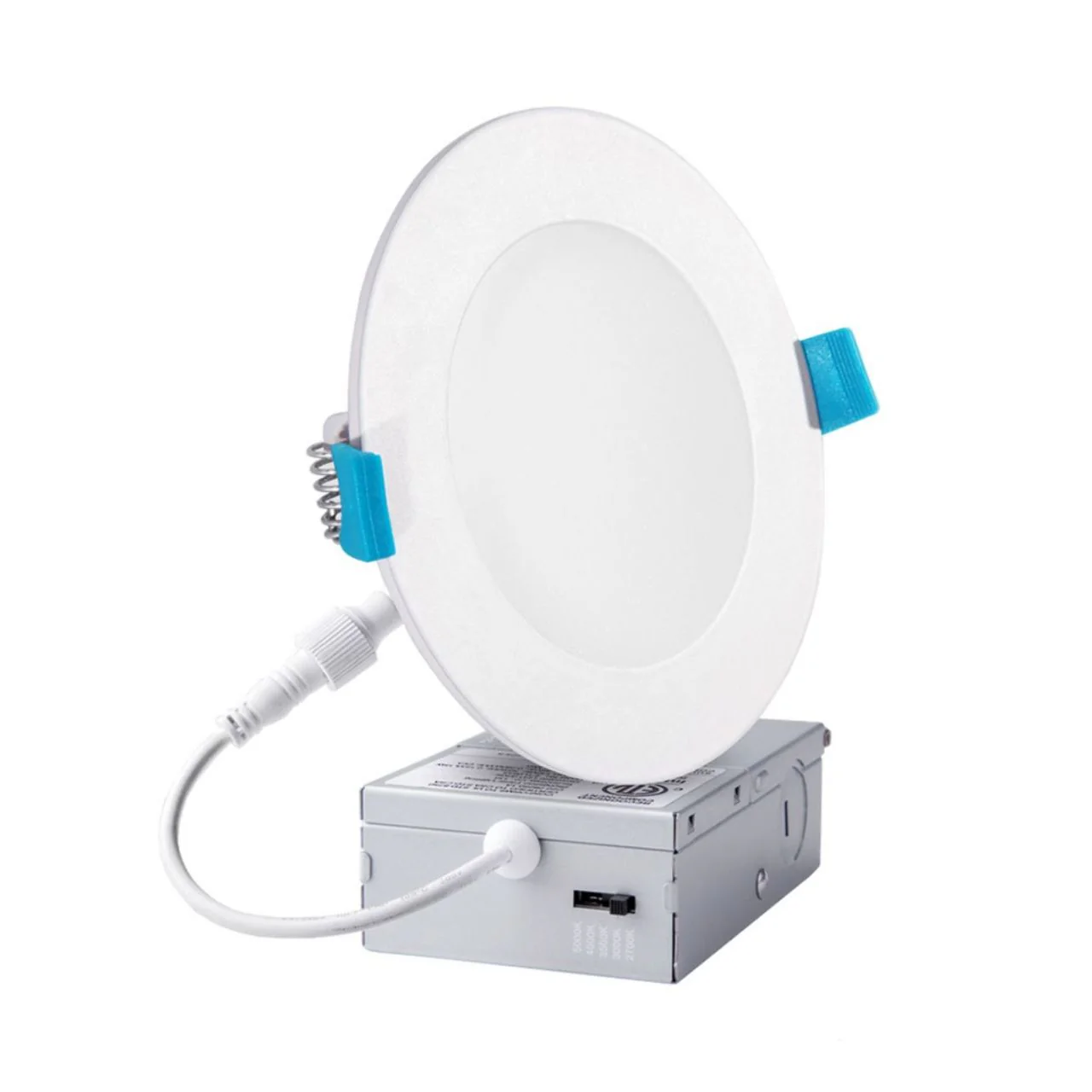 4in. LED Ultra Slim Recessed Downlight - 10W - 600 Lumens - 5 CCT Selectable - Euri Lighting - Image 3