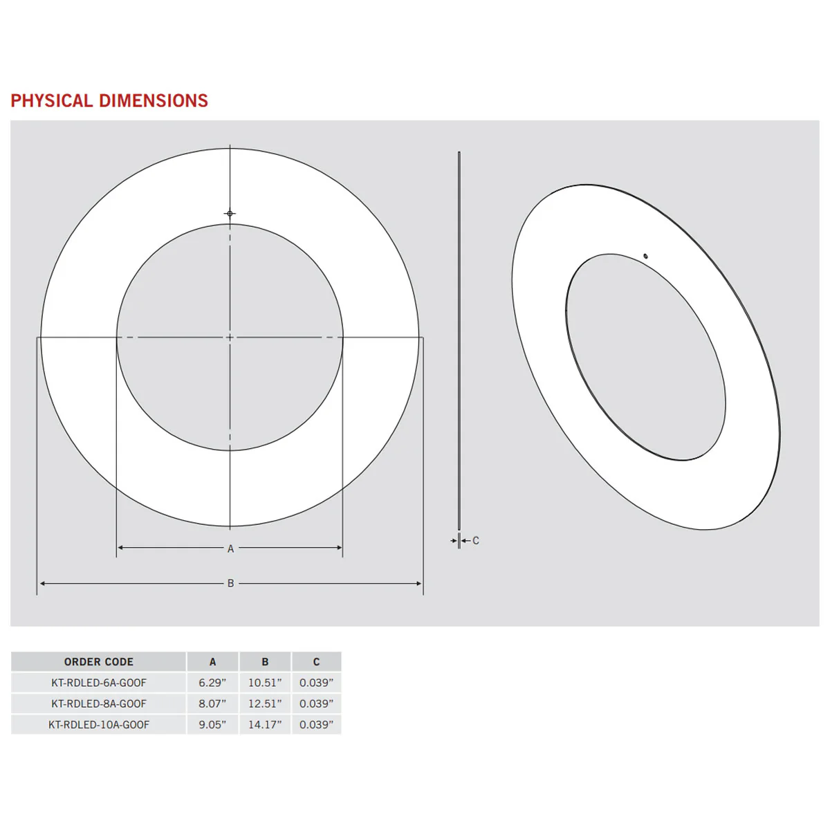 6in. Goof Ring for Recessed Downlights - Keystone - Image 2