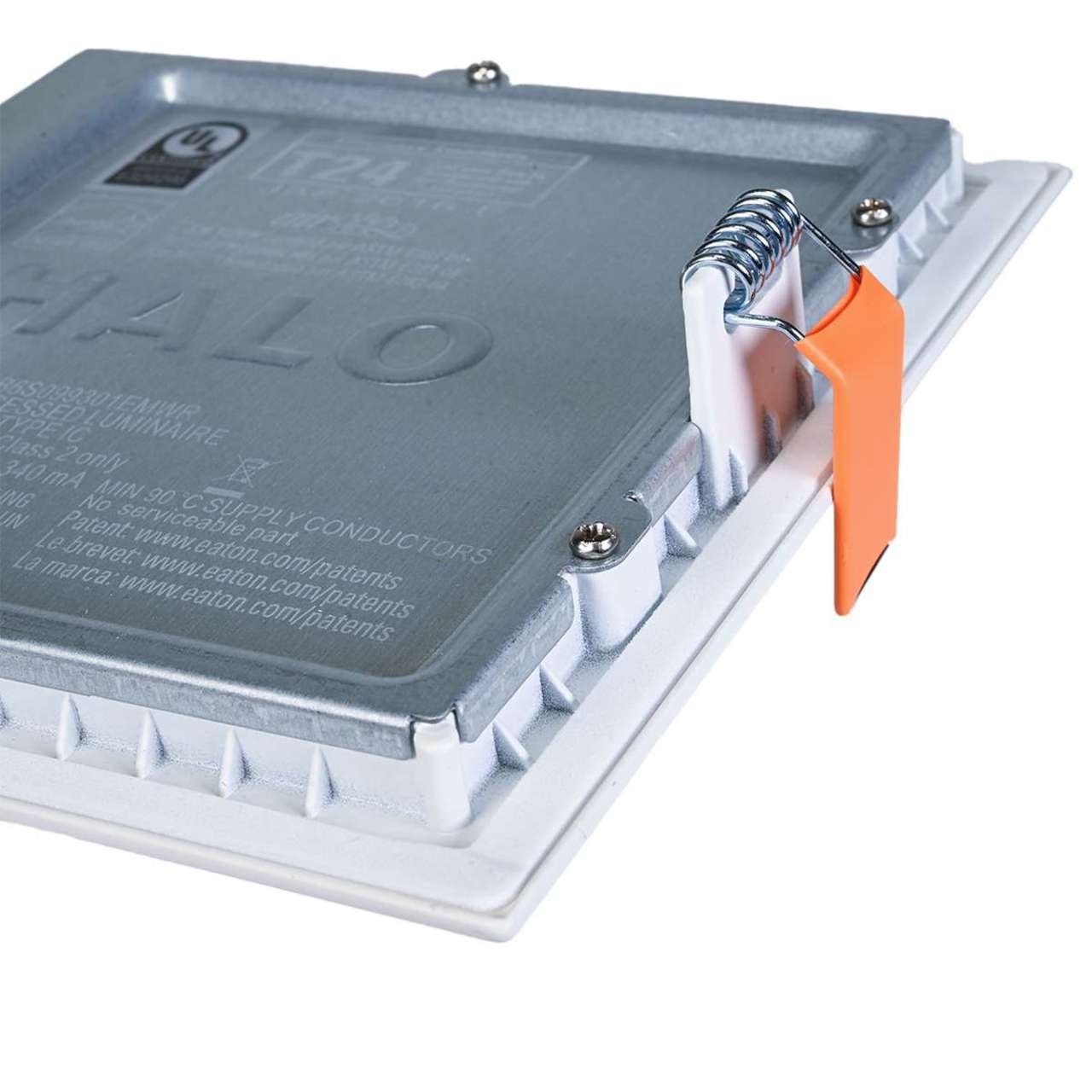 Case of 6 - 6in. LED Square Lens Downlight with Remote Driver Junction Box - 14W - 900 Lumens - 3000K - Halo - Image 3