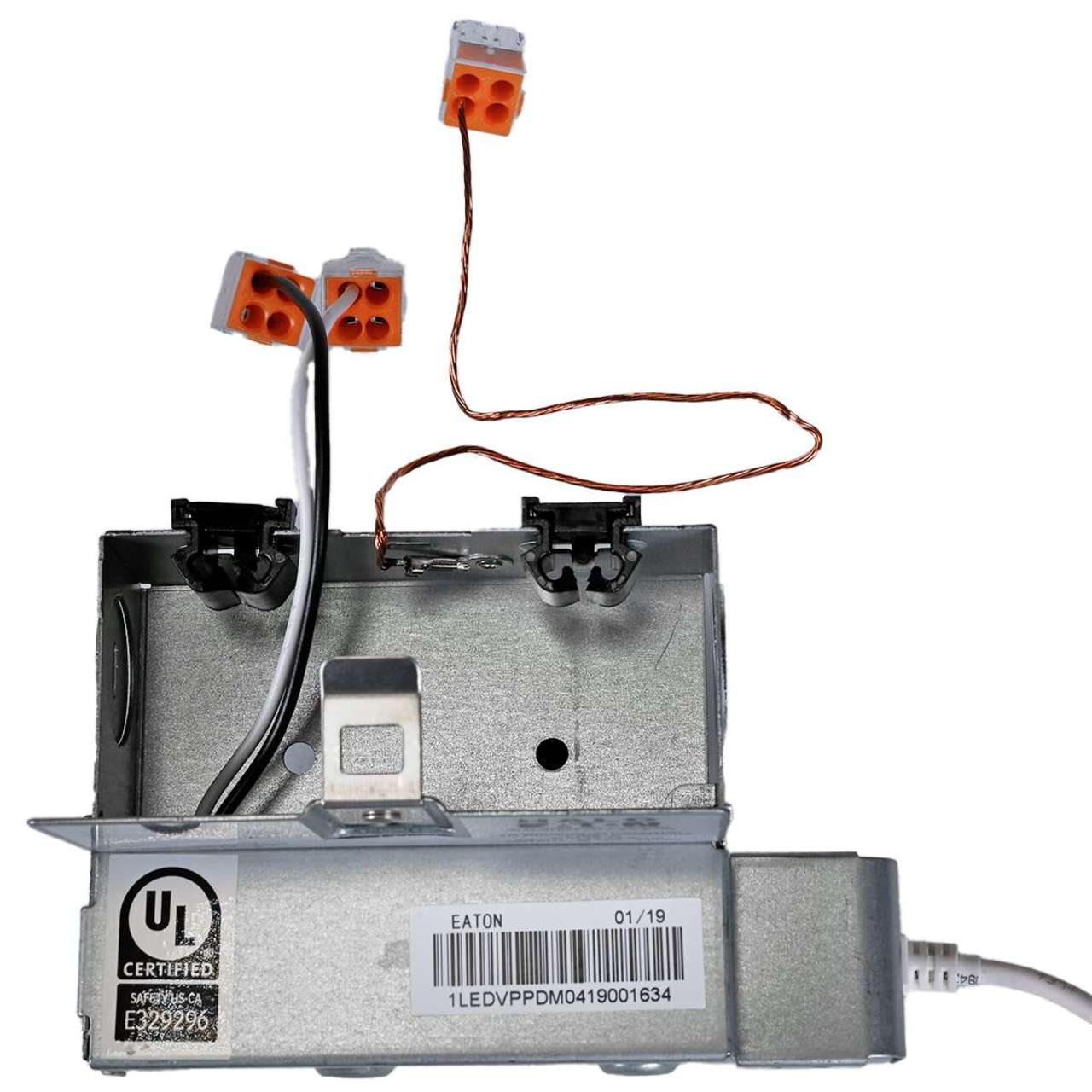 Case of 6 - 6in. LED Square Lens Downlight with Remote Driver Junction Box - 14W - 900 Lumens - 3000K - Halo - Image 6