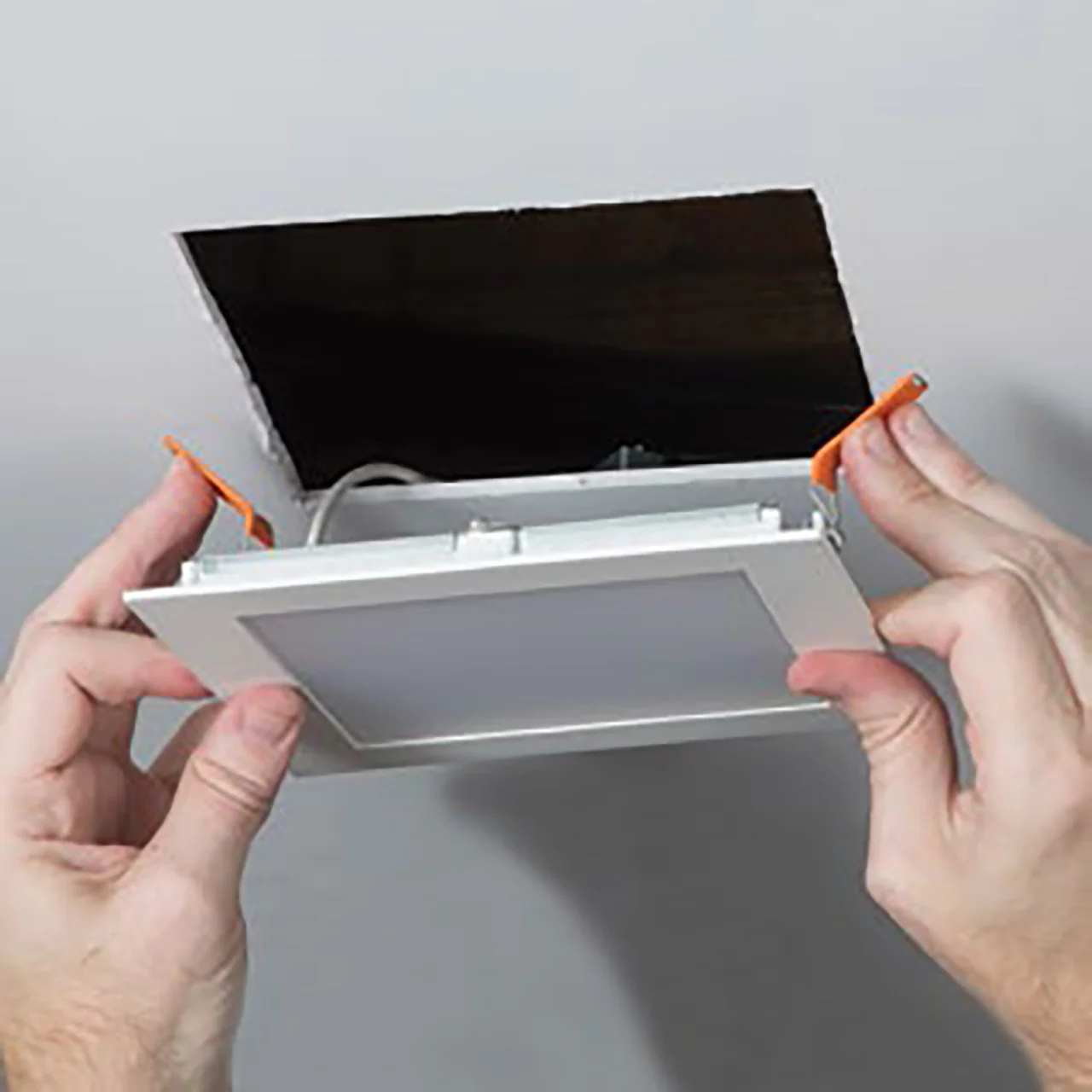 6in. LED Square Lens Downlight with Remote Driver Junction Box - 14W - 900 Lumens - 3000K - Halo - Image 8