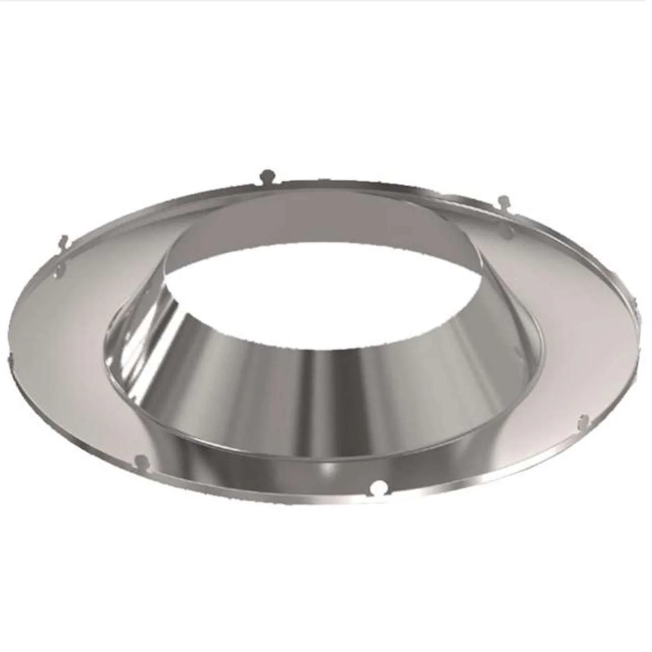 8in. Interchangeable Trim for Remote Driver Downlights - Brushed Nickel - Keystone - Image 2