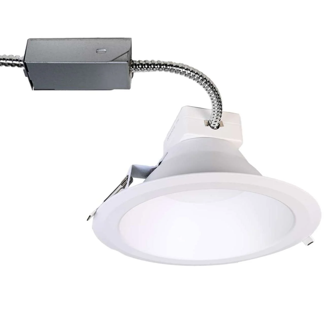 8in. LED Round LRX Lumination Retrofit Downlight - 35W - 3500 Lumens - 3500K - GE - Image 5