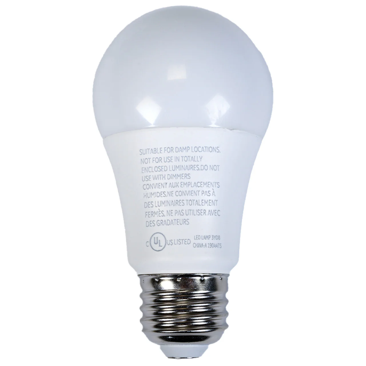 LED A19 Soft White Light Bulb - 10W - 760 Lumens - 2700K - Image 3