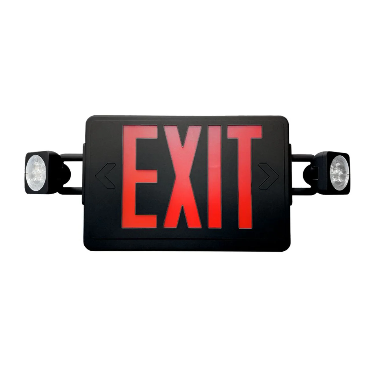 LED Reduced Profile Exit & Emergency Light Combo - 90 Min. Emergency Runtime - Image 5