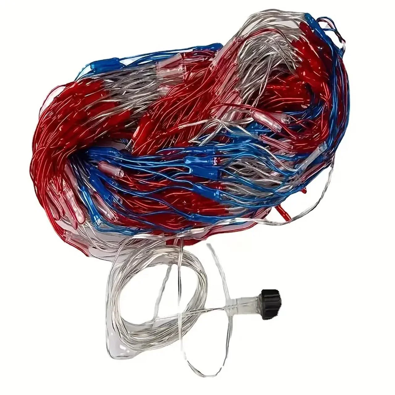 6.5ft x 3.3ft American Flag Net Light - 420 Red, White & Blue LEDs - IP65 Waterproof Rated - Image 4