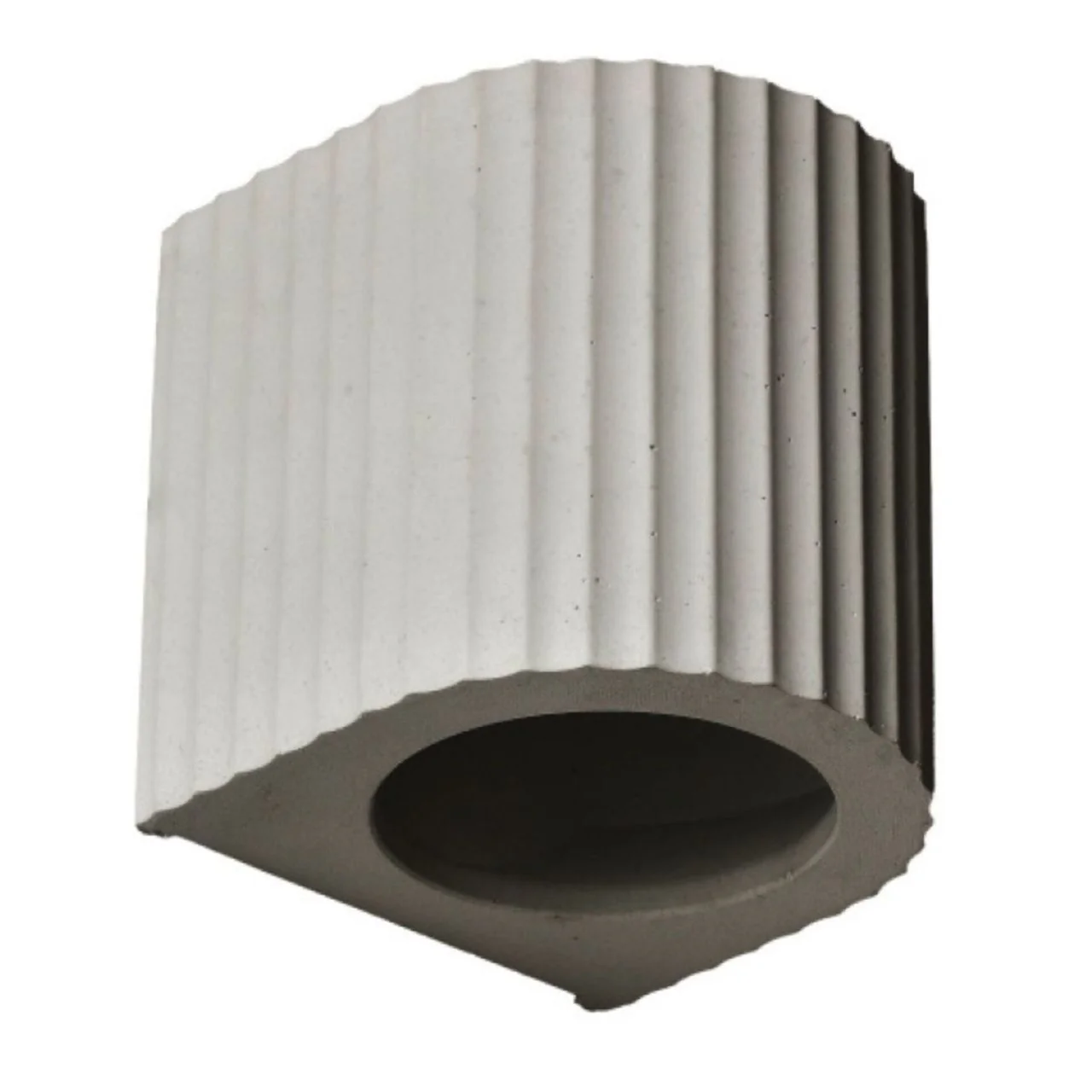 Artisan Concrete Collection Corinthian Wall Sconce Fixture - E26 Socket - Euri Lighting - Image 3