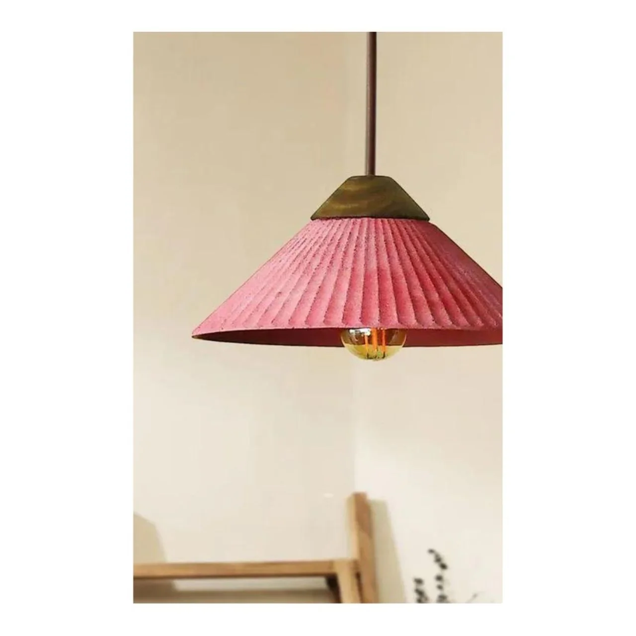Artisan Concrete Collection Summit Mountain Pendant Fixture - E26 Socket - Euri Lighting - Image 13