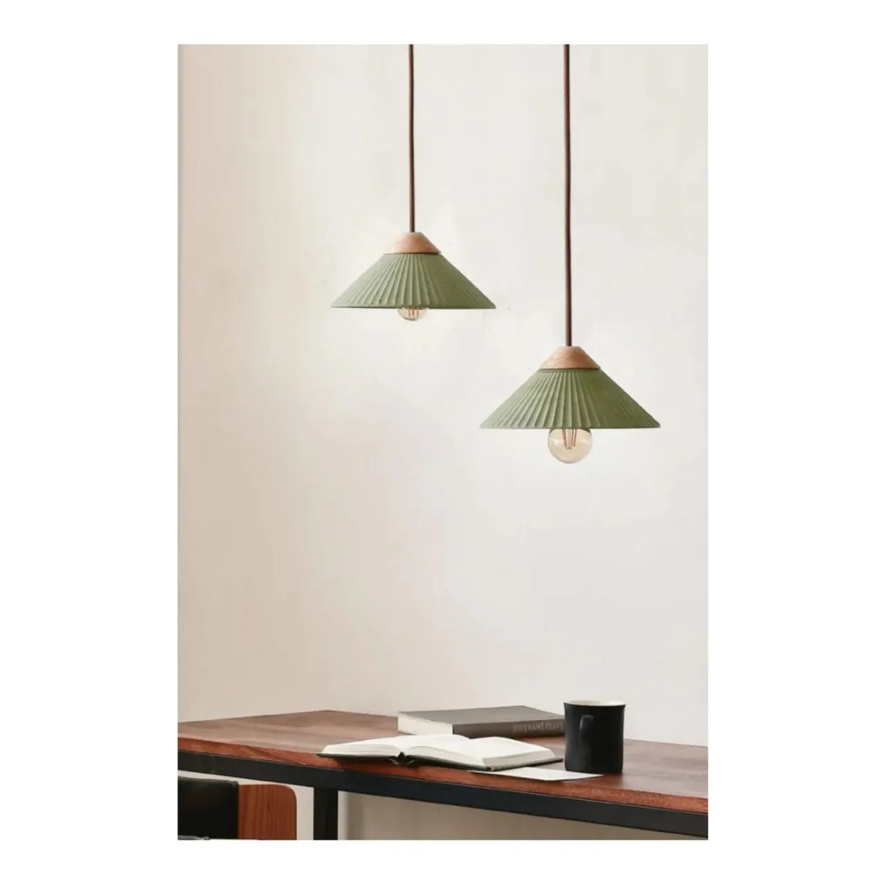 Artisan Concrete Collection Summit Mountain Pendant Fixture - E26 Socket - Euri Lighting - Image 22