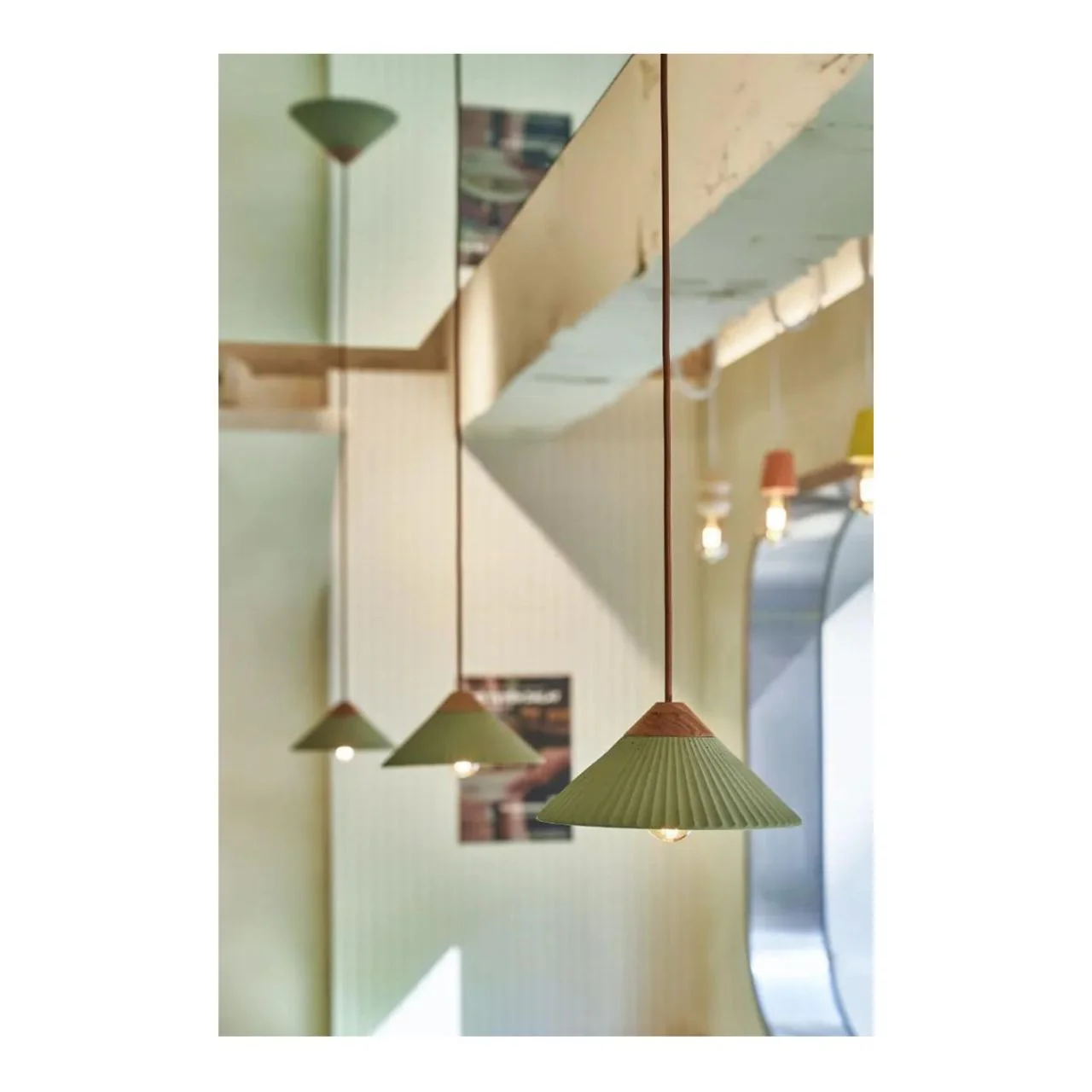 Artisan Concrete Collection Summit Mountain Pendant Fixture - E26 Socket - Euri Lighting - Image 23