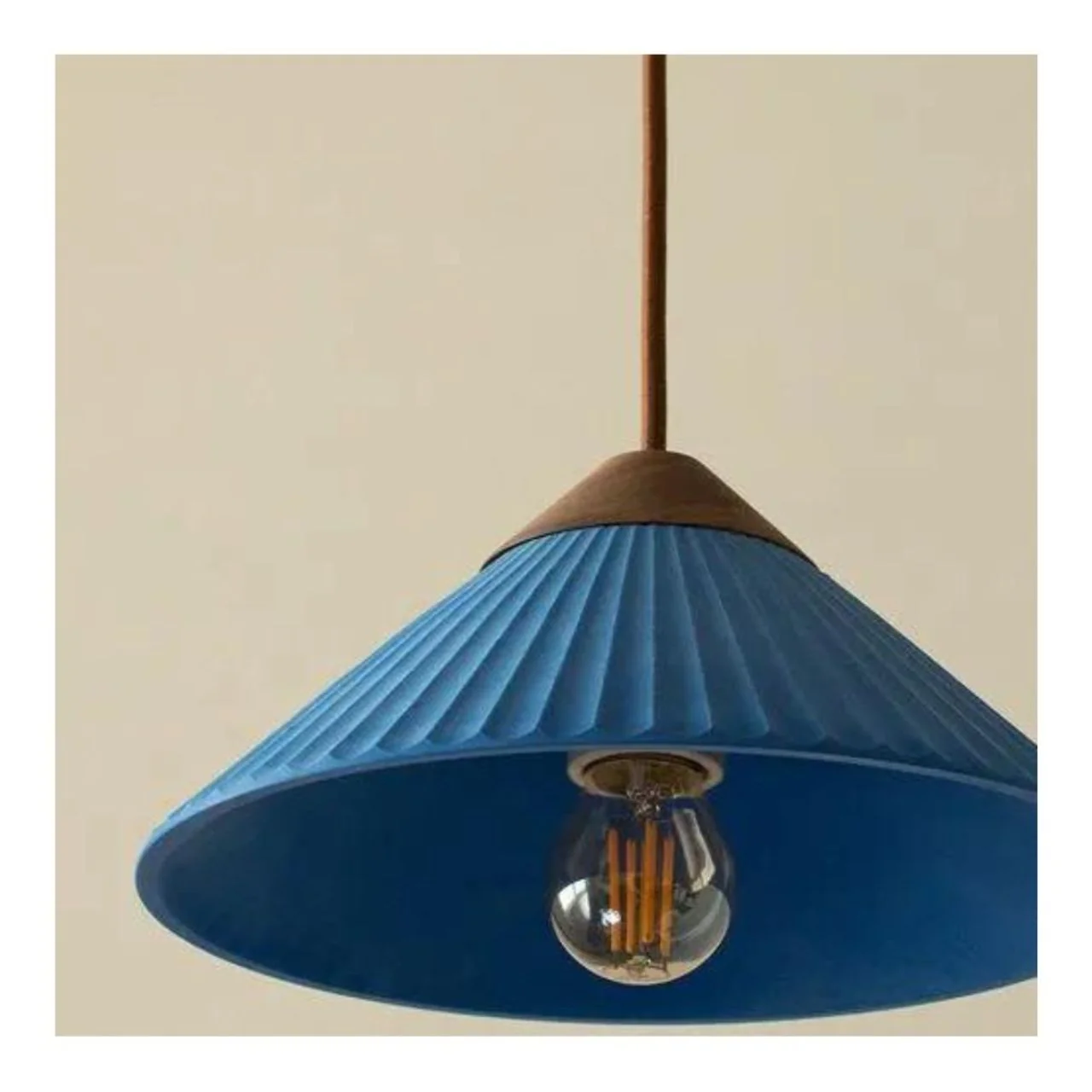 Artisan Concrete Collection Summit Mountain Pendant Fixture - E26 Socket - Euri Lighting - Image 7