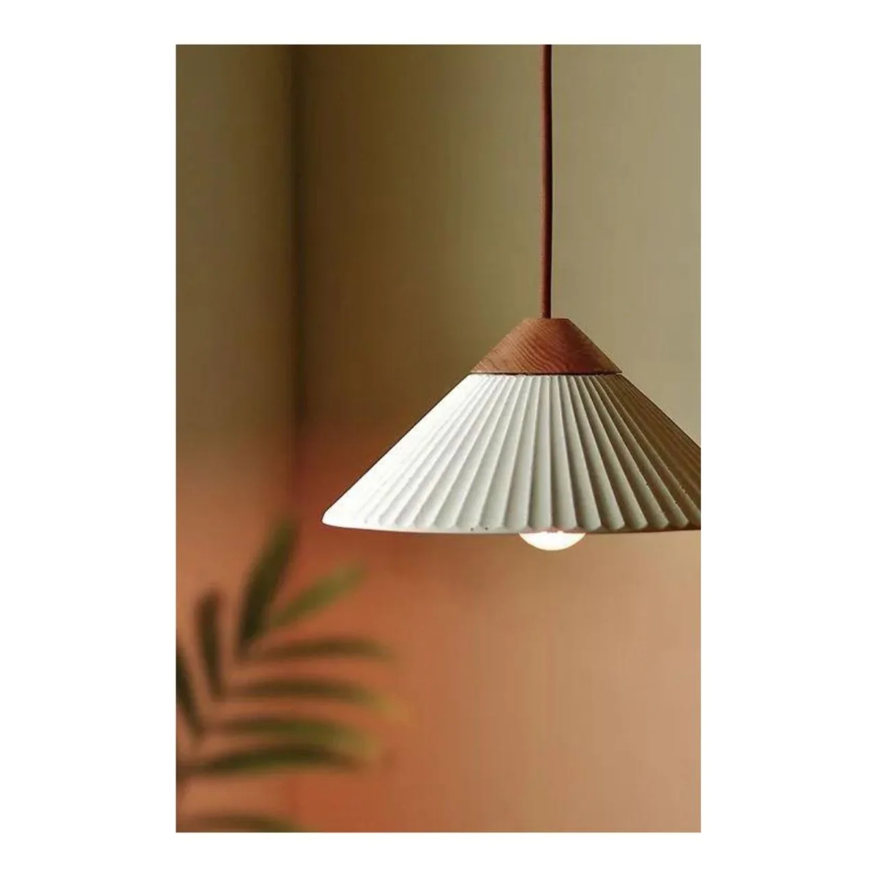 Artisan Concrete Collection Summit Mountain Pendant Fixture - E26 Socket - Euri Lighting - Image 9