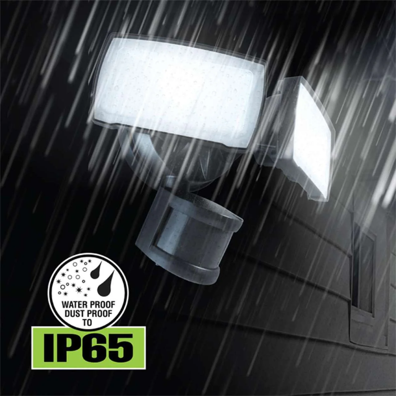 Bronze Motion-Activated LED 2-Head Flood Light - 25W - 2100 Lumens - 5000K - Good Earth - Image 9