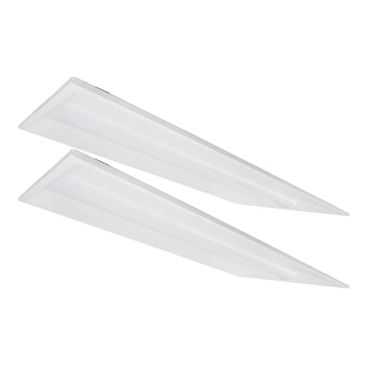 Case of 2 - 2x4 LED Troffer Light - Wattage Adjustable 20W/25W/30W/40W/50W - Color Tunable 35K/40K/50K/57K/65K - LumeGen - Image 2