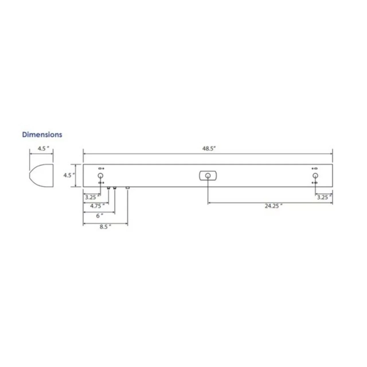 Case of 2 - 4ft Bed Light w Up & Down Light - 58W - 6900 Lumens - 4000K - Pull Switch - Energetic Lighting - Image 5