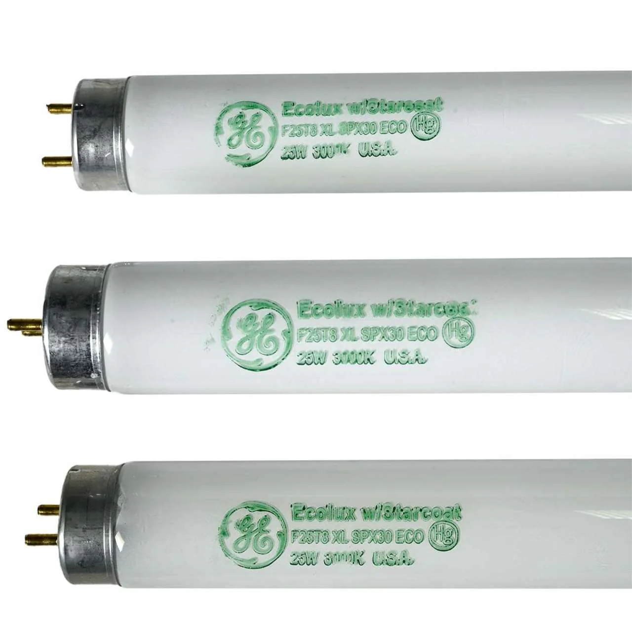 Case of 24 - 3ft. Ecolux Starcoat T8 Fluorescent Tube - 25W - 3000K - GE Lighting - Image 6
