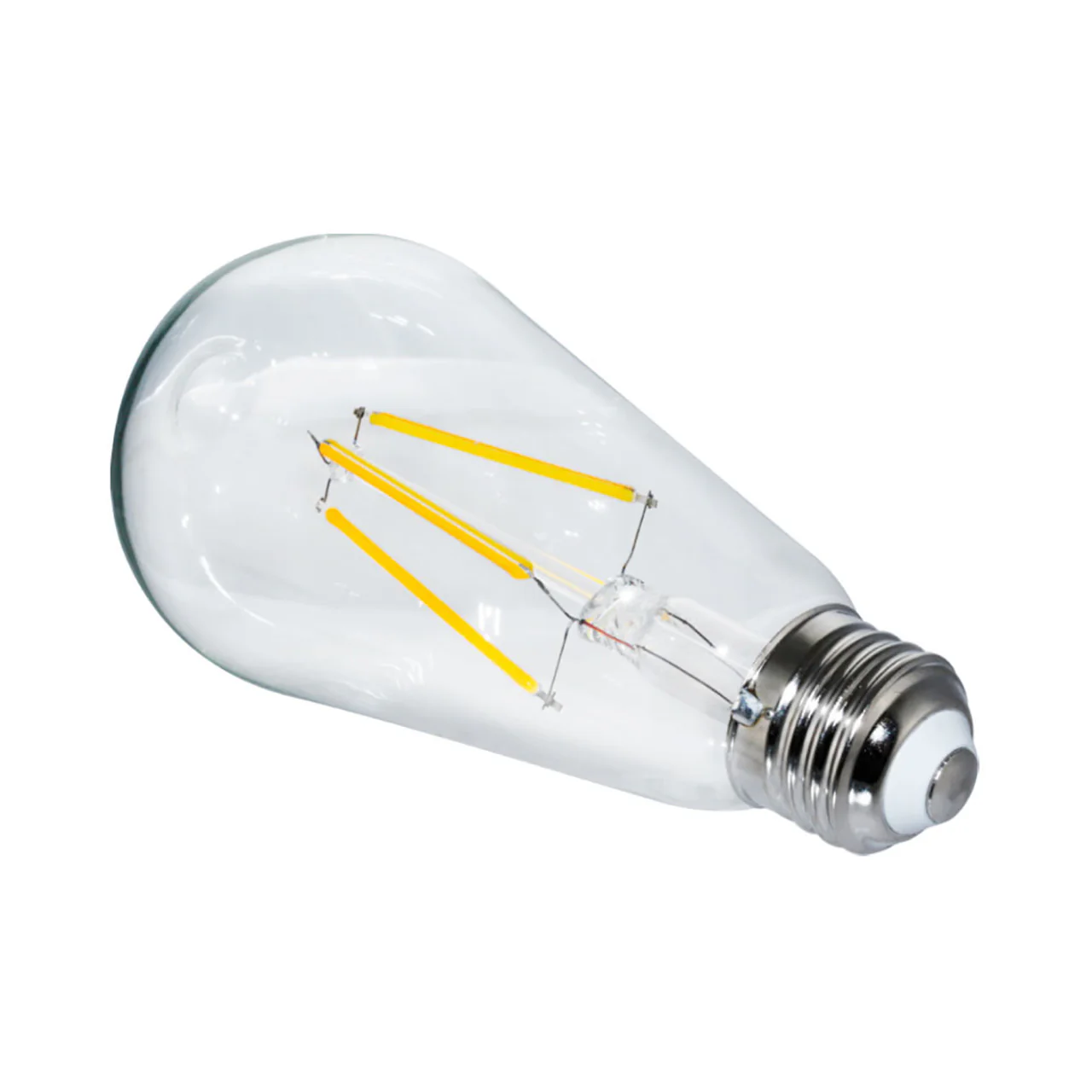CASE OF 24 - LED ST19 Filament - 7 Watt - Dimmable - 75W Equiv - 800 Lumens - Euri Lighting - Image 3