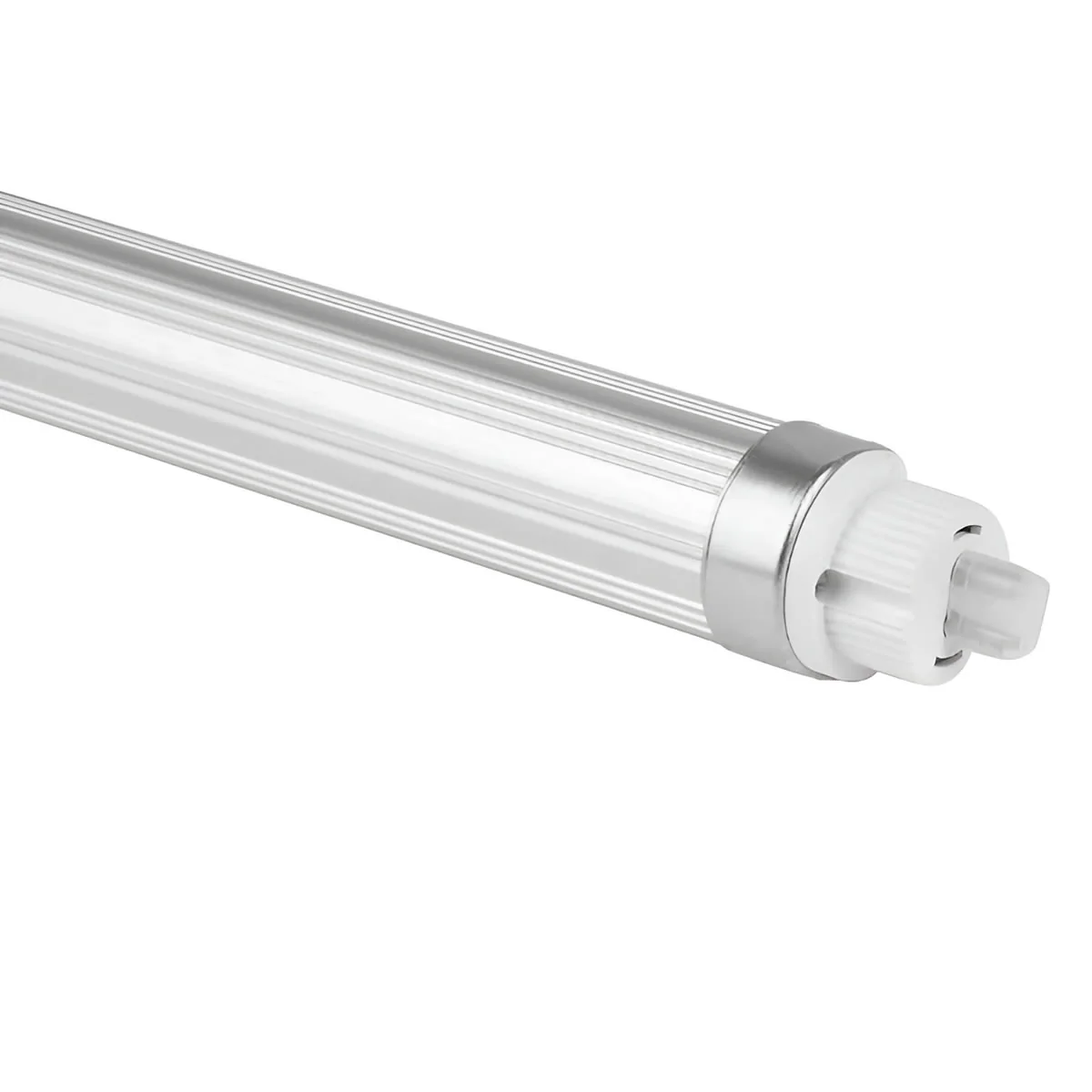 Case of 25 - 4FT LED T5 Tube - Bypass Ballast - Double Ended Power - 24W - 5000K 150LM/W - Aluminum and PC Cover - Milk Cover - Image 3