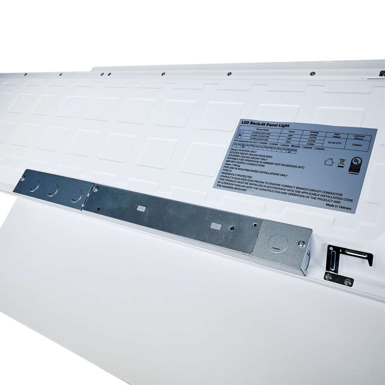 Case of 4 - 1x4 LED Flat Panel Light - 30W - 35K/40K/50K - LumeGen - Image 5
