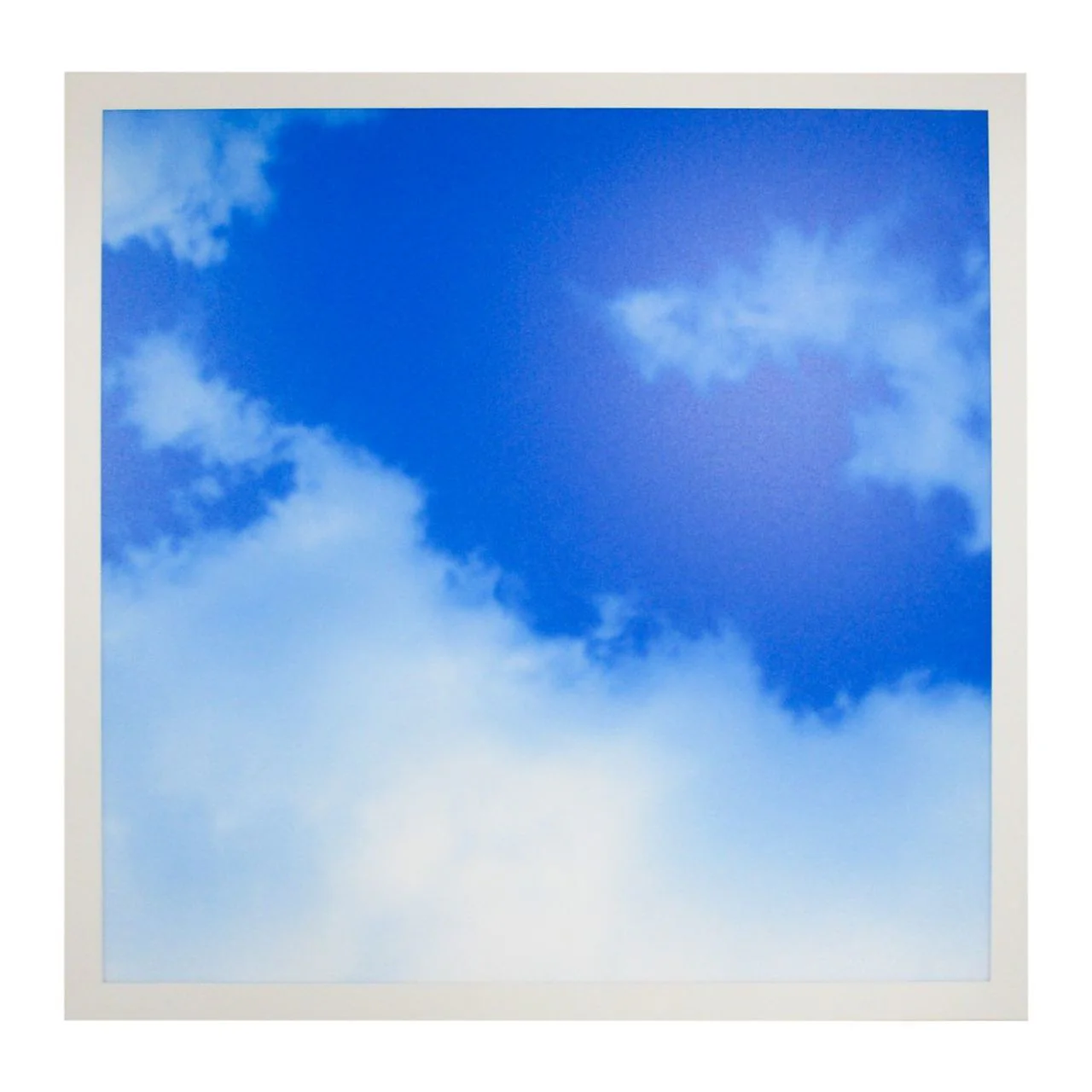 Case of 4 - 2x2 LED Flat Panel Light Cloud Design - 5 Wattage Adjustable - 5 Color Tunable - LumeGen - Image 2
