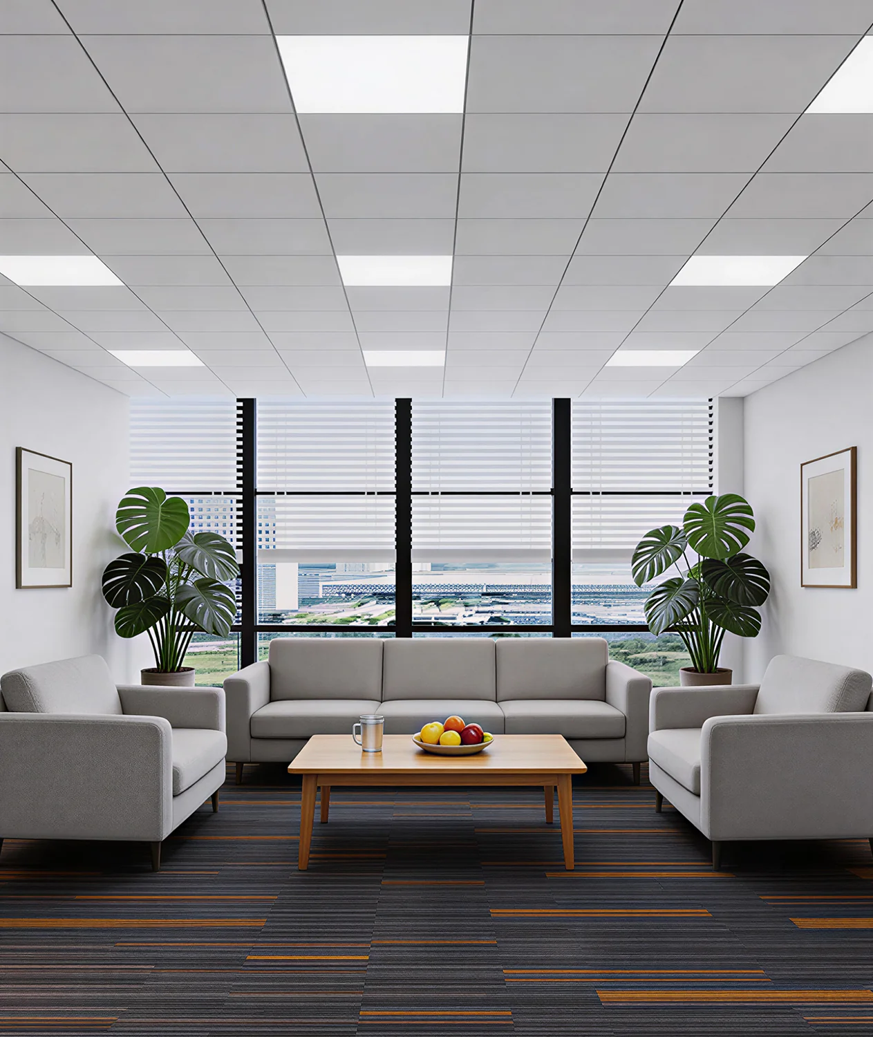 Case of 4 - 2x2 LED Flat Panel Light With Sensor Base - Wattage Adjustable up to 40W - 5 Color Tunable - Image 9