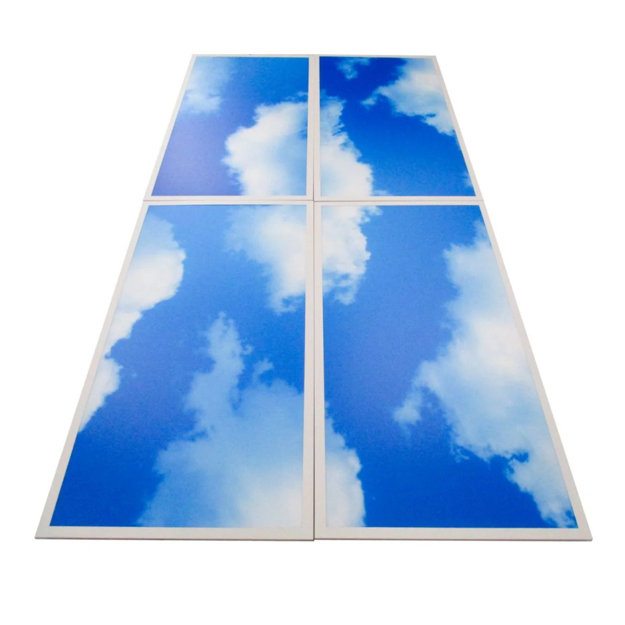 Case of 4 - 2x4 LED Flat Panel Light Cloud Design - Wattage Adjustable 20W/25W/30W/40W/50W - 5 Color Tunable  - LumeGen - Image 4